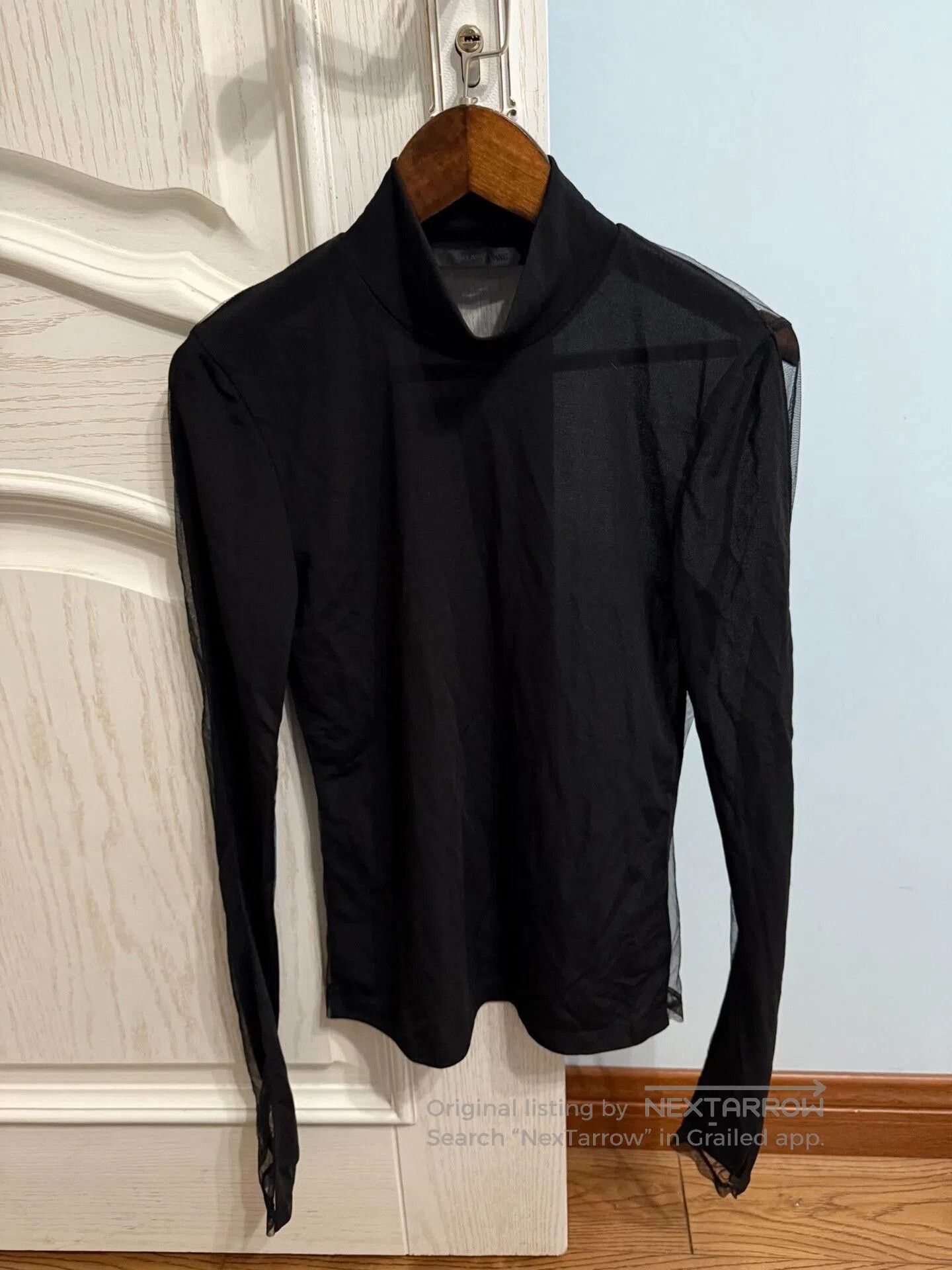 Helmut Lang Helmut Lang Sheer Layered Top. Size S / US 4 / IT 40 - 1 Thumbnail