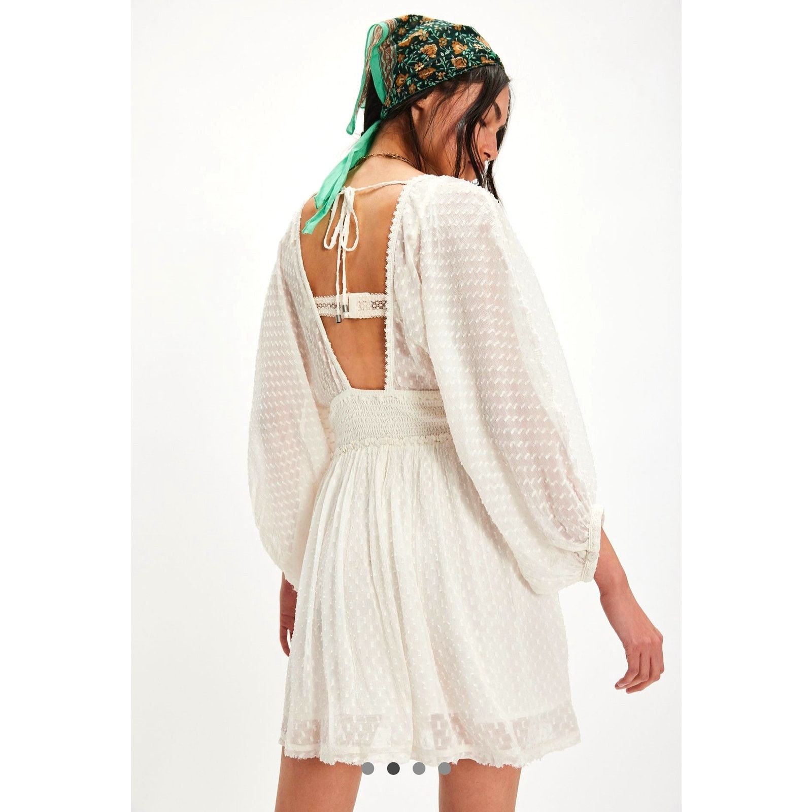 Free People Free People Sweet Dreams Mini Dress Tofu size M Size M / US 6-8 / IT 42-44 - 5 Thumbnail