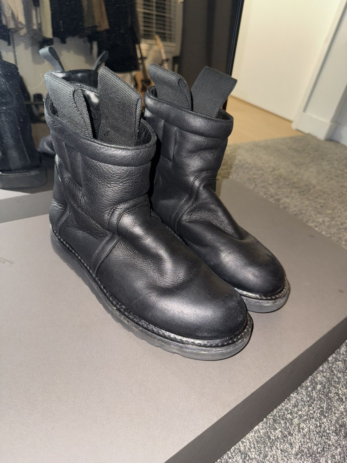 Rick Owens Low shearling creeper uggs Size US 8 / EU 41 - 1 Thumbnail