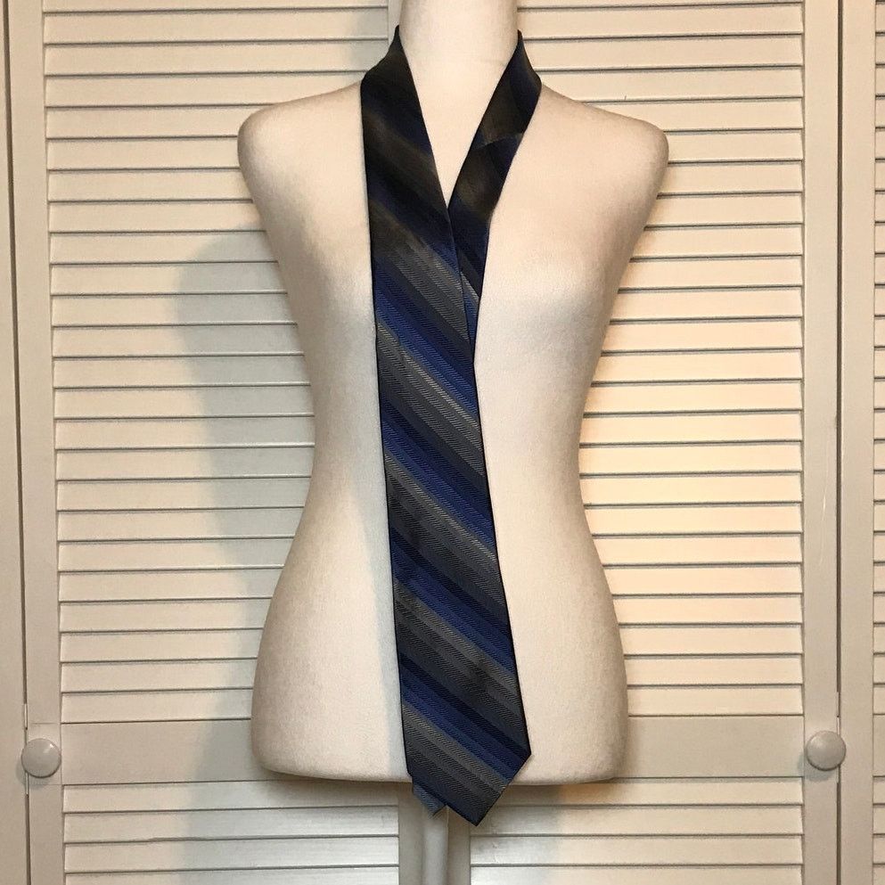 Nordstrom Nordstrom Striped Classic Wide Silk Necktie Size ONE SIZE - 2 Thumbnail