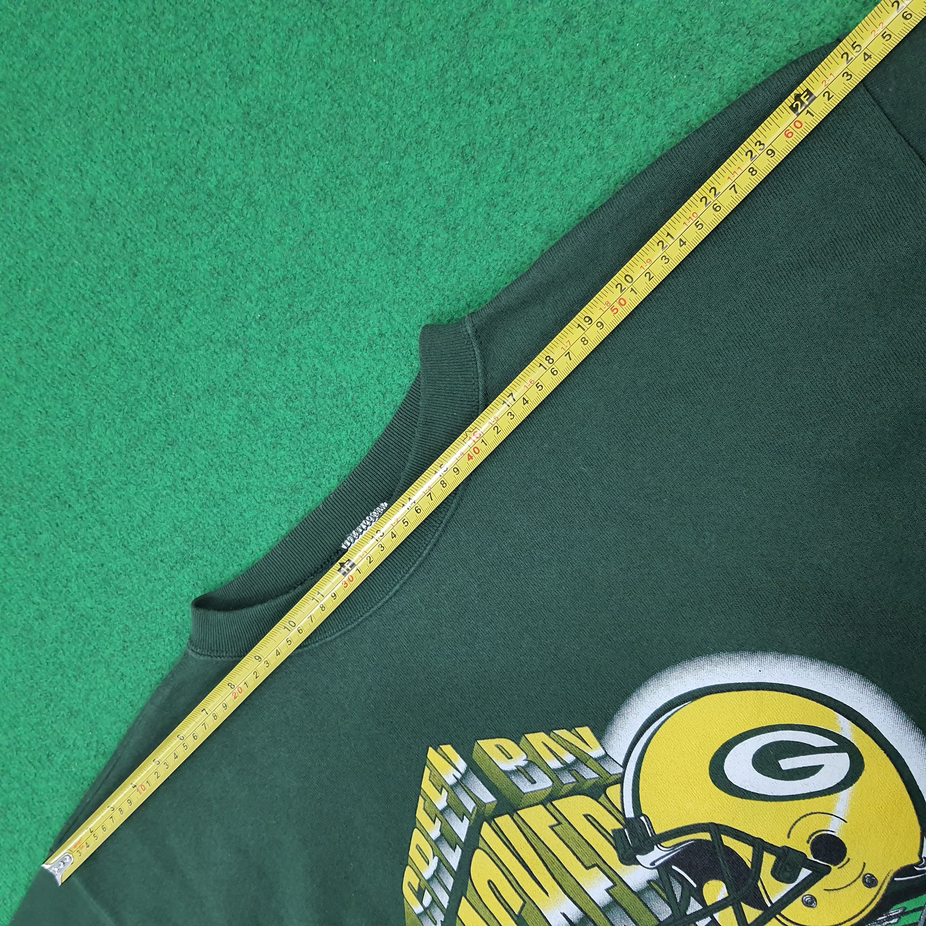 Tultex Vintage 90s Green Bay Packers NFL Sweatshirt C270N6 Size US XL / EU 56 / 4 - 7 Thumbnail