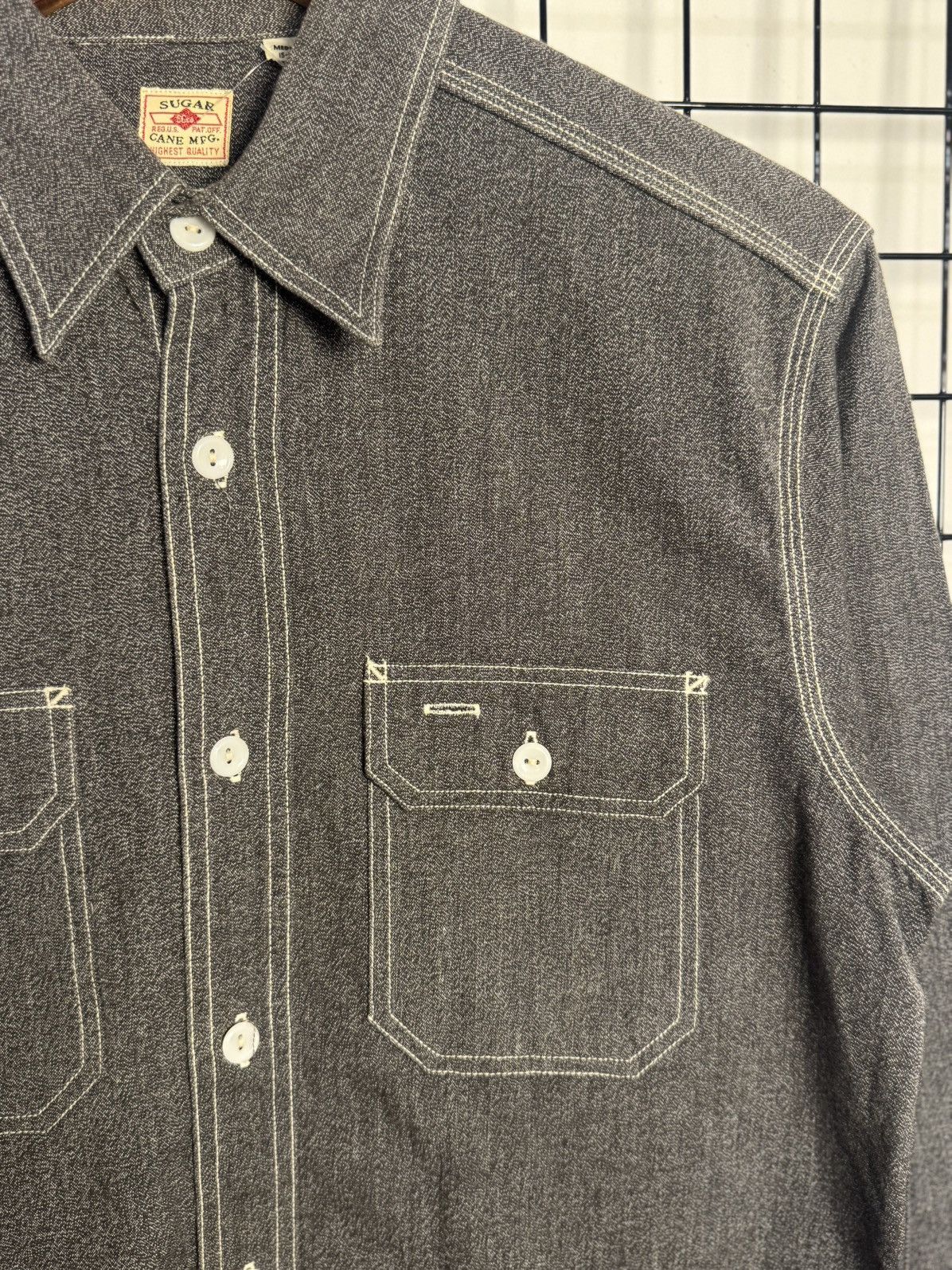 Sugar Cane Sugar Cane SC25511 Jean Cord Work Shirt Size US M / EU 48-50 / 2 - 4 Thumbnail