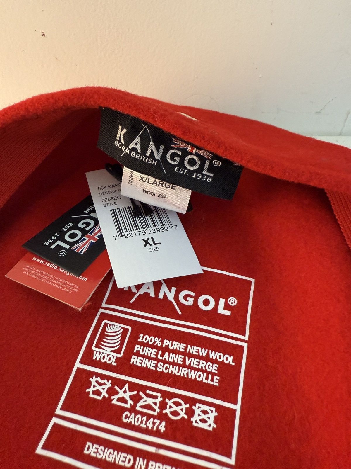 Kangol Kangol 504 XL Radio Kangol 100% wool Size ONE SIZE - 3 Thumbnail