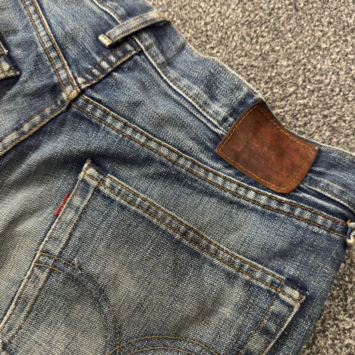 Engineered Garments × Levi's 🔥 y2k Levis 503 Baggy Distressed Destroyed Denim Jeans W32 Size US 32 / EU 48 - 9 Thumbnail