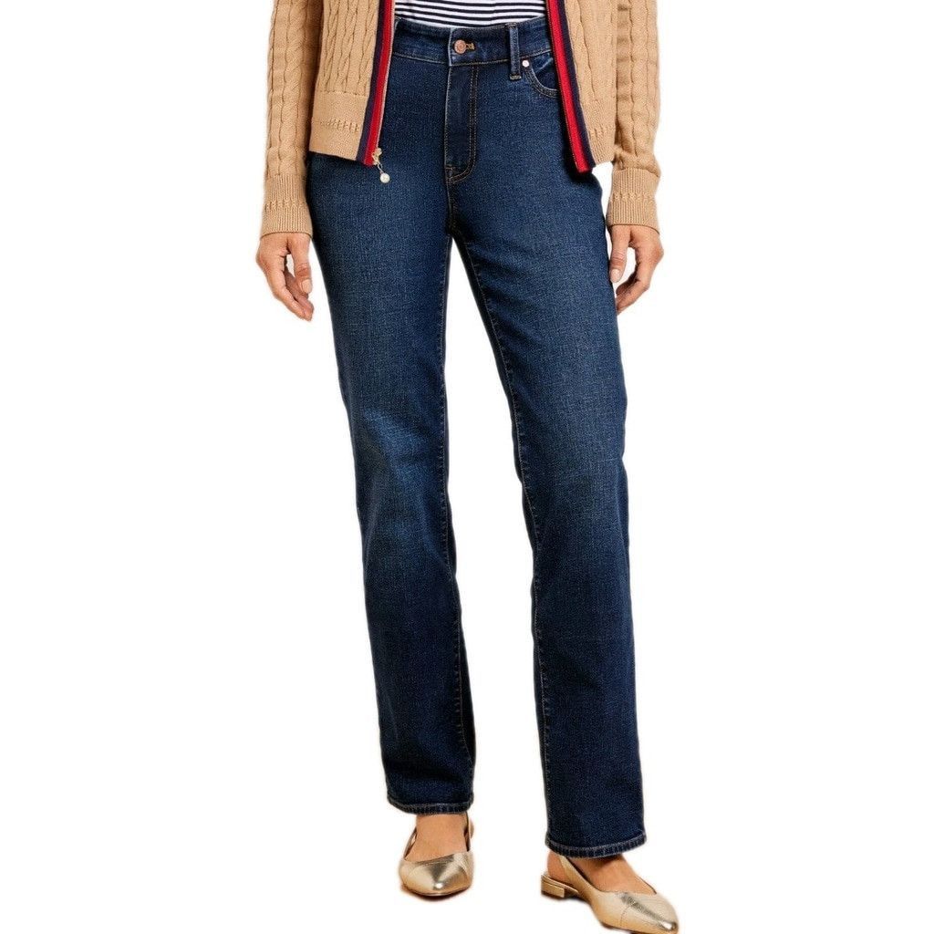 Talbots Talbots Barely Boot Jeans 10 Brea Wash Waist 34 Inseam 30 Size 32" / US 10 / IT 46 - 1 Thumbnail