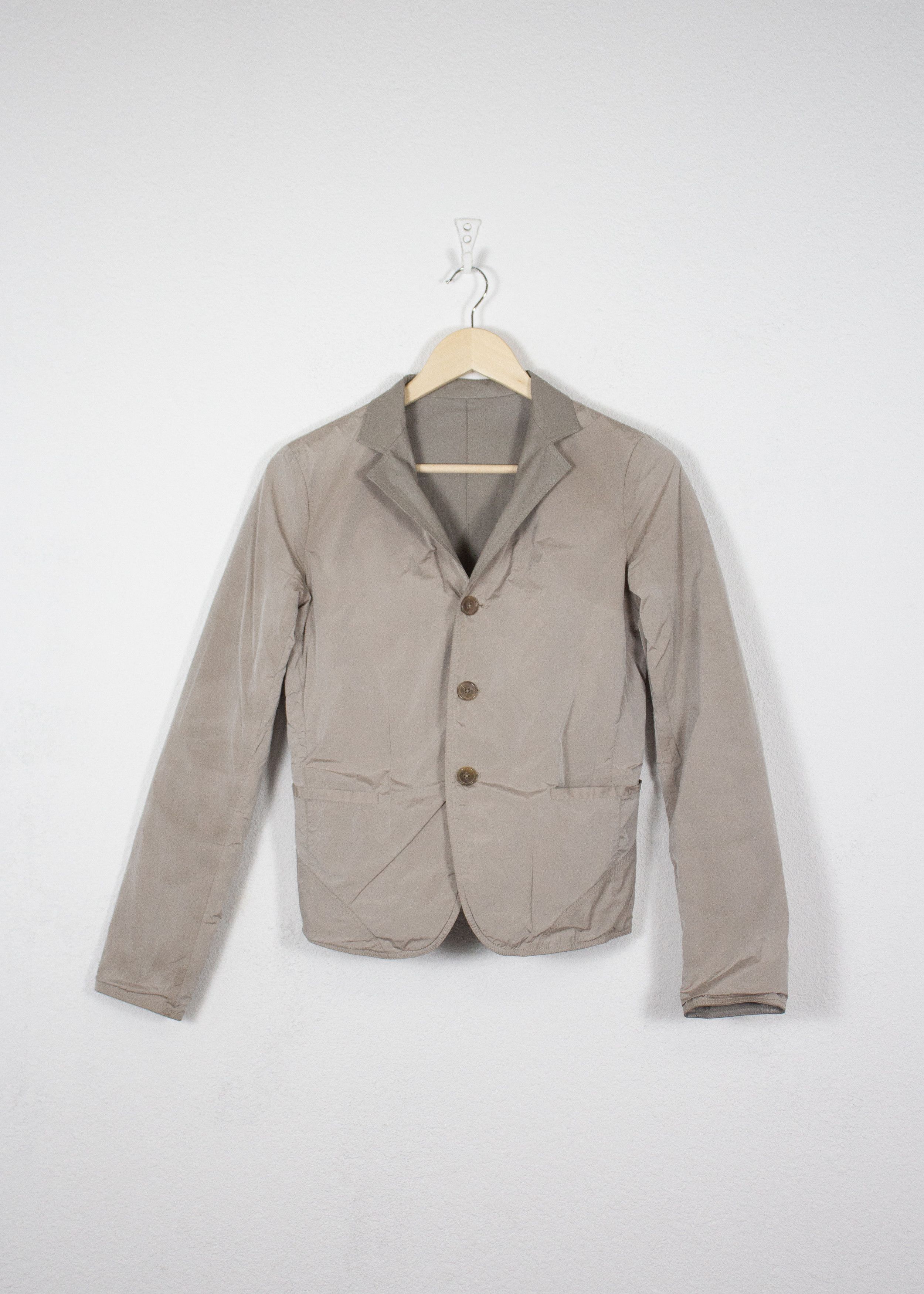 Jil Sander Jil Sander Reversible Leather-Nylon Blazer Jacket Y2K Size XXS / US 00 / IT 34 - 6 Thumbnail