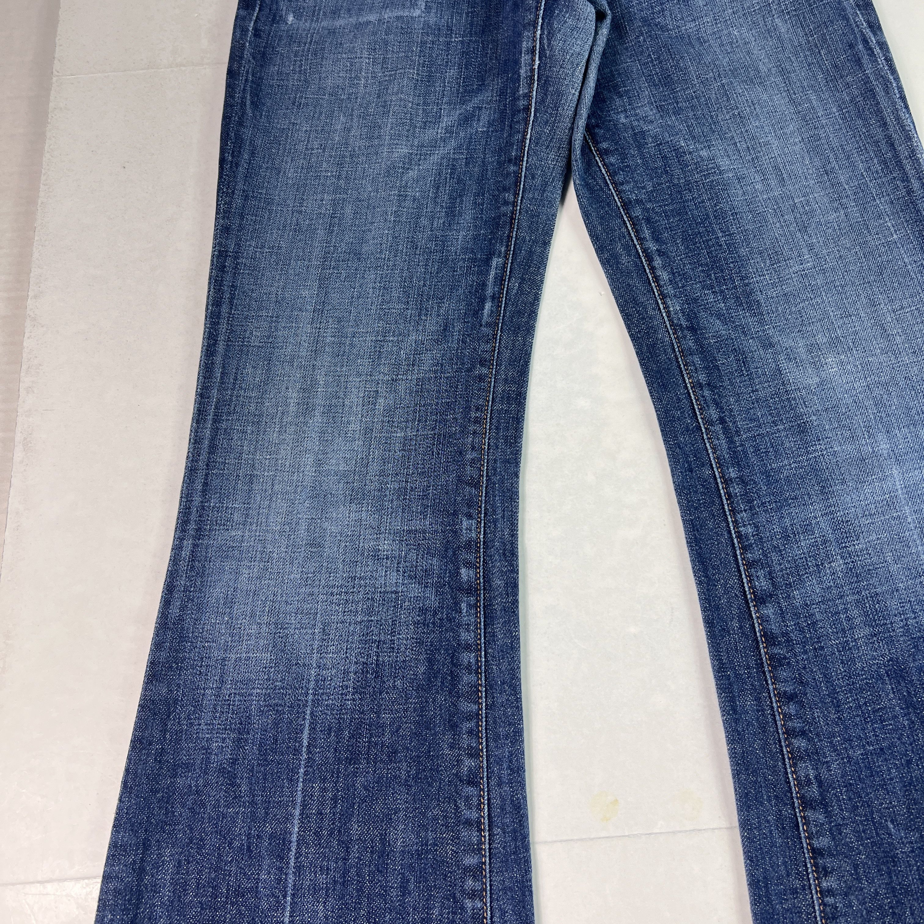 Citizens Of Humanity Citizens Of Humanity Jeans Ingrid Low Rise Flare Blue Denim Size 27" / US 4 / IT 40 - 4 Thumbnail