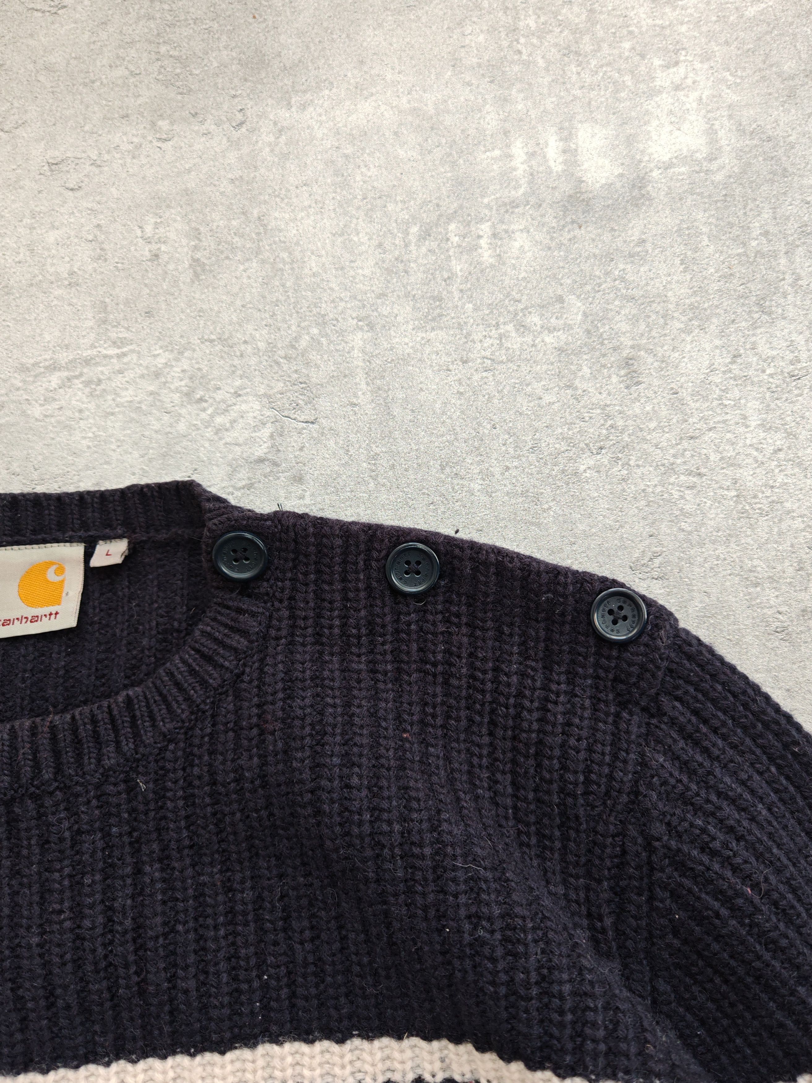 Carhartt Vintage Carhartt jumper sweater Avant-Garde Size L / US 10 / IT 46 - 3 Thumbnail