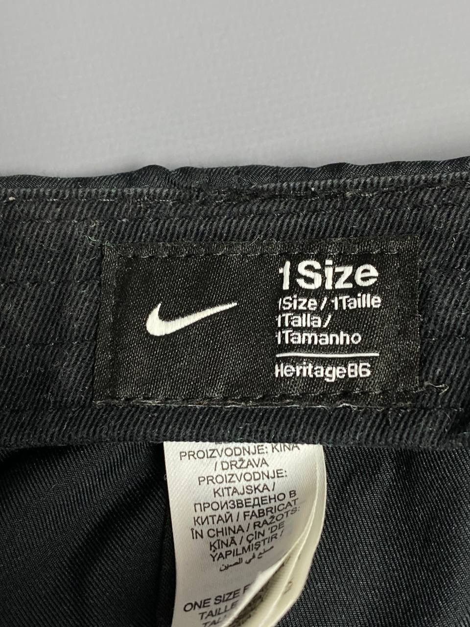 Nike Nike Custom Heritage 86Cap Silver Metal Swoosh Logo Hat OS Size ONE SIZE - 10 Thumbnail