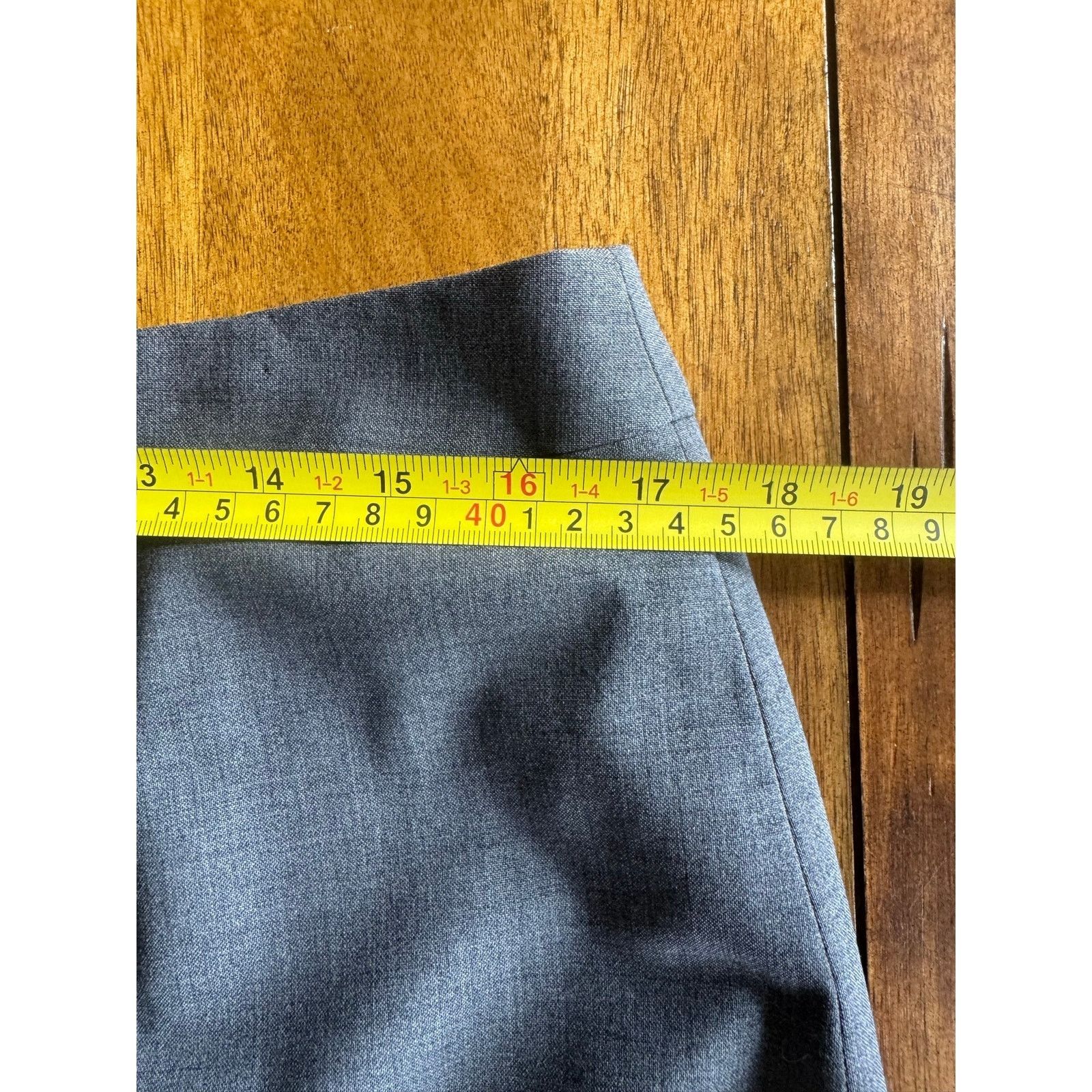 Brooks Brothers Brooks Brothers 346 Tollegno 1900 Wool Pencil Skirt Size 12 Size 34" / US 12 / IT 48 - 7 Thumbnail