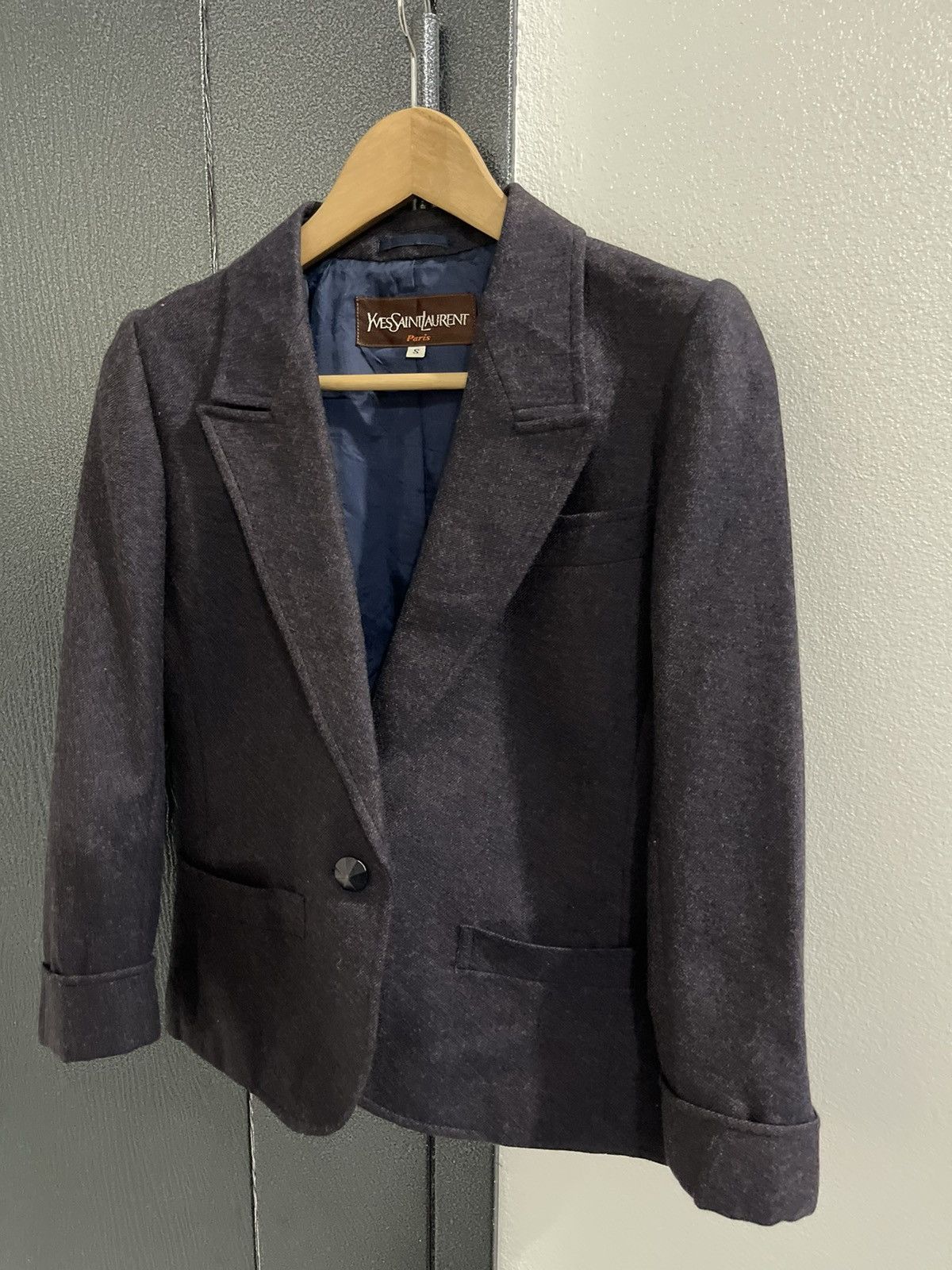 Yves Saint Laurent Vintage Yves Saint Laurent Coat Jacket Size S / US 4 / IT 40 - 3 Thumbnail