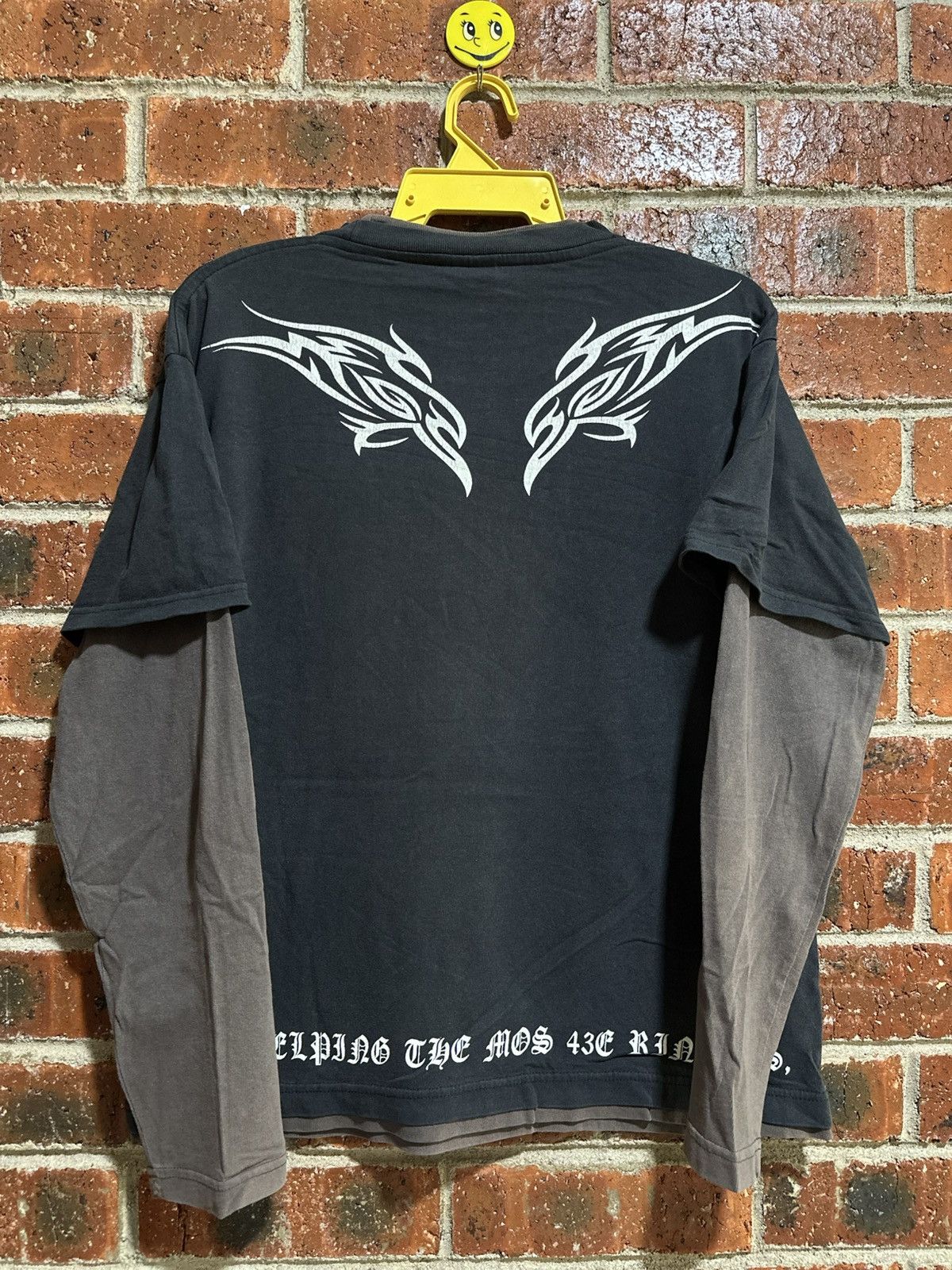 Bullet Noise × Japanese Brand × Vintage Vintage Bullet Noise Long Sleeve Faded Tee Size US M / EU 48-50 / 2 - 7 Thumbnail