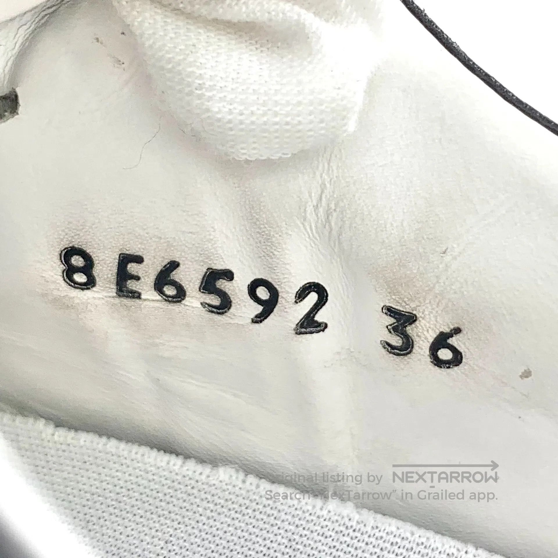 Fendi FENDI White double F graffiti print casual flat shoes| Size US 5.5 / IT 35.5 - 6 Thumbnail
