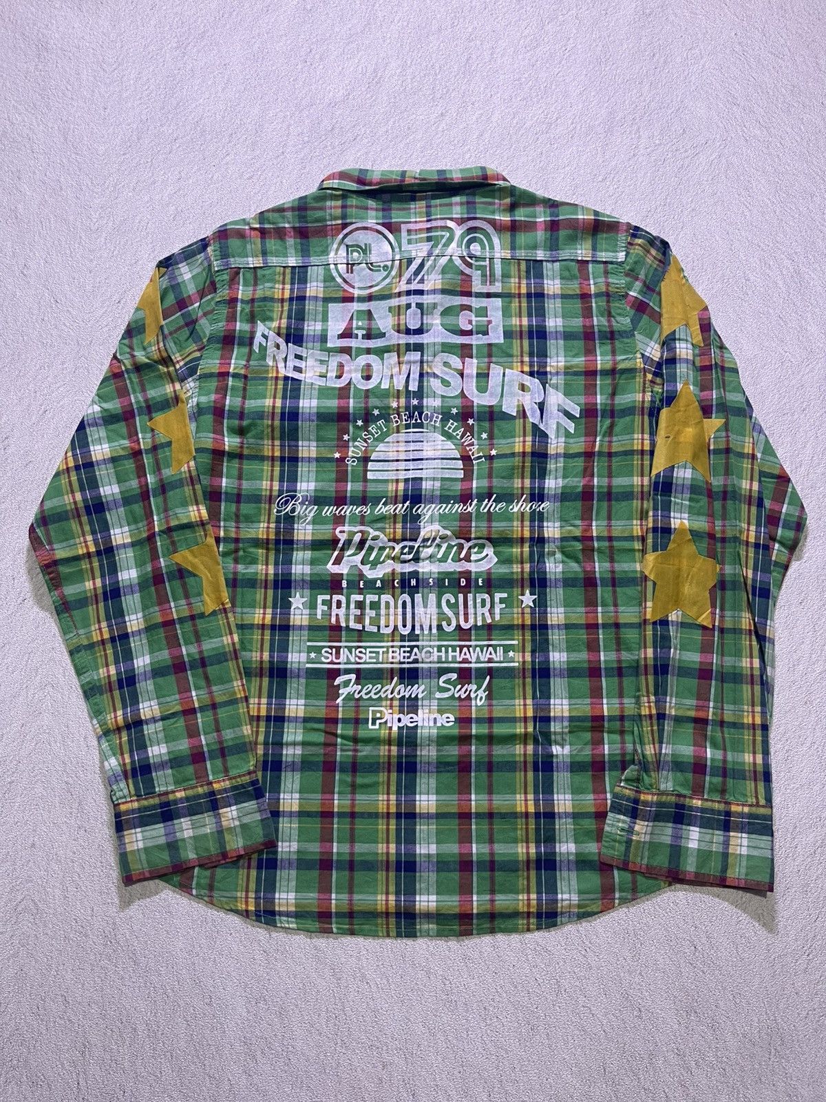 Hysteric Glamour Y2K PIPETINE long sleeve shirt Size US M / EU 48-50 / 2 - 1 Thumbnail