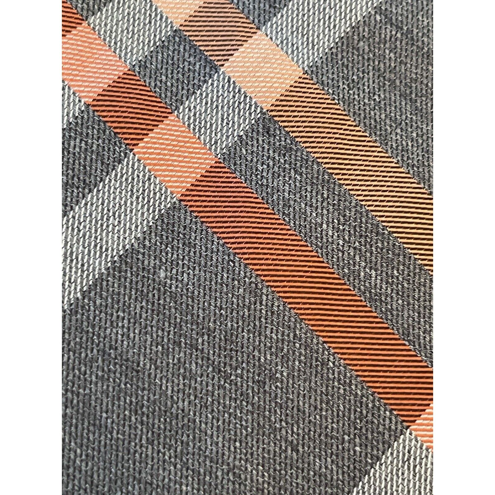 Express Express Gray Orange 69% Silk 31% Viscose Made In China Size ONE SIZE - 9 Thumbnail