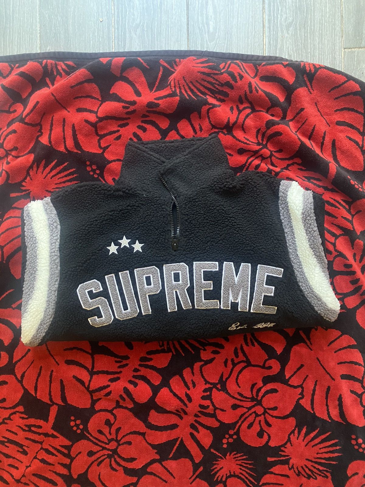 Supreme Supreme Arc Half Zip Fleece Pullover Small Size US S / EU 44-46 / 1 - 5 Thumbnail