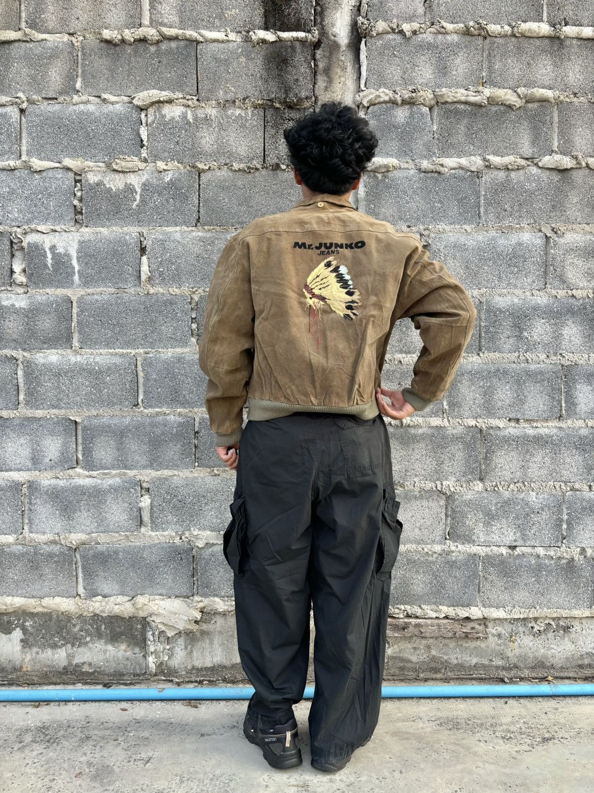 Mr. Junko MR.JUNKO Detroit Bomber Jacket Size US L / EU 52-54 / 3 - 4 Thumbnail