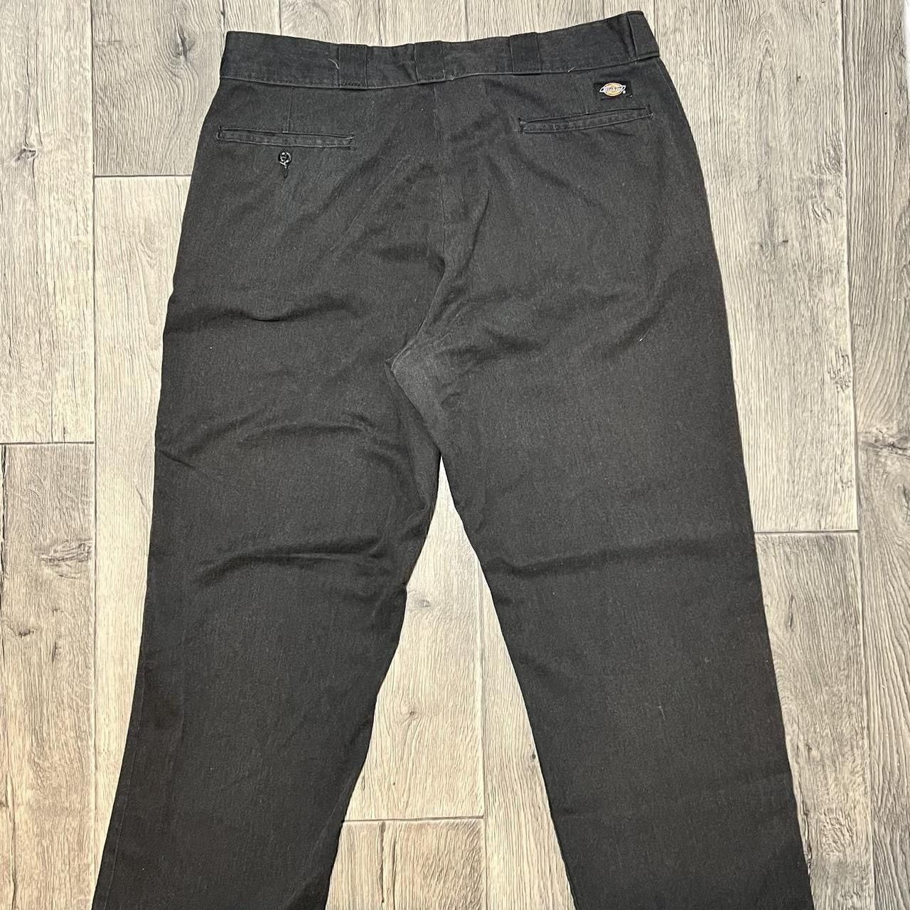 Dickies × Streetwear 90's Dickies 874 Black Faded Work Pants