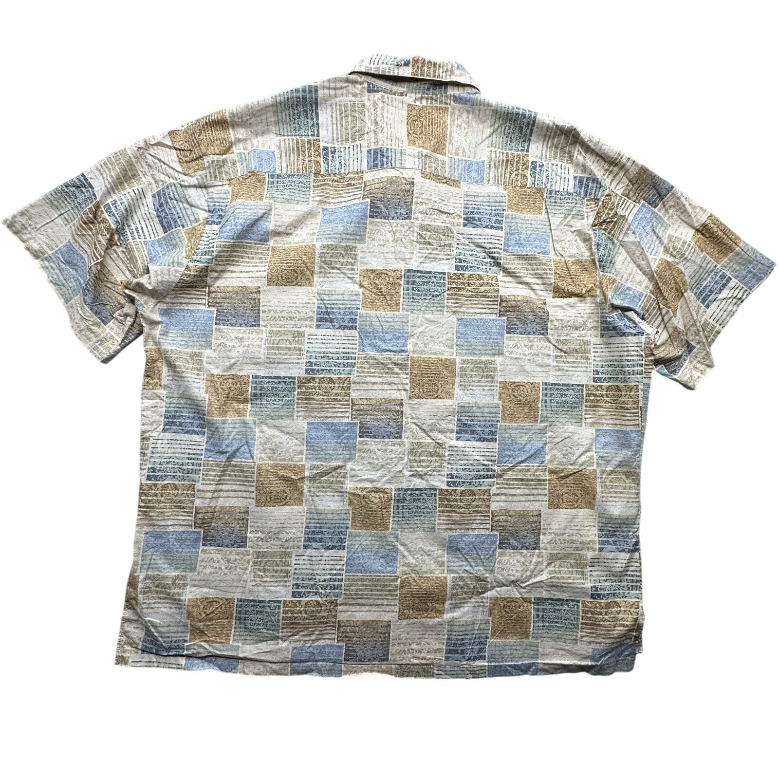 Tori Richard Tori Richard Honolulu Hawaiian Button Shirt Mens 2XL Blue Size US XXL / EU 58 / 5 - 2 Thumbnail