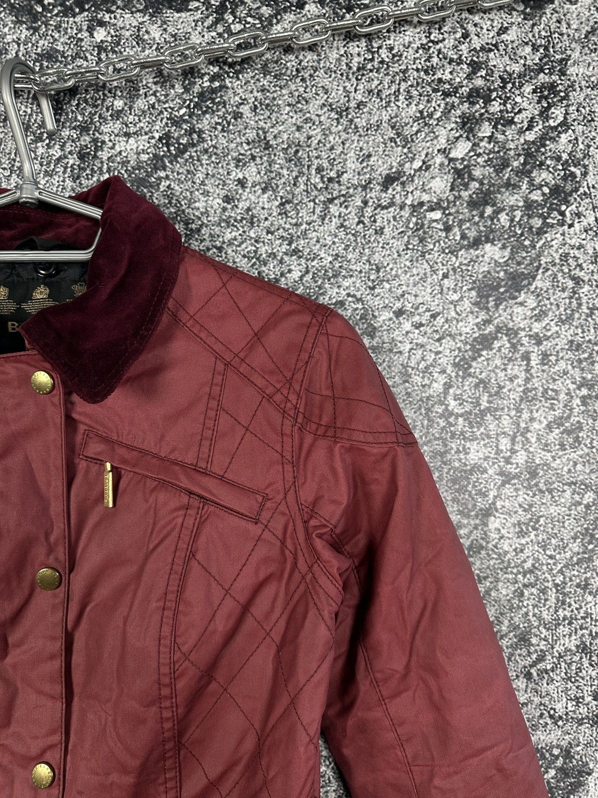 Barbour Women’s Barbour Waxed Jacket Wax Luxury Vintage Size UK 8 Size S / US 4 / IT 40 - 4 Thumbnail