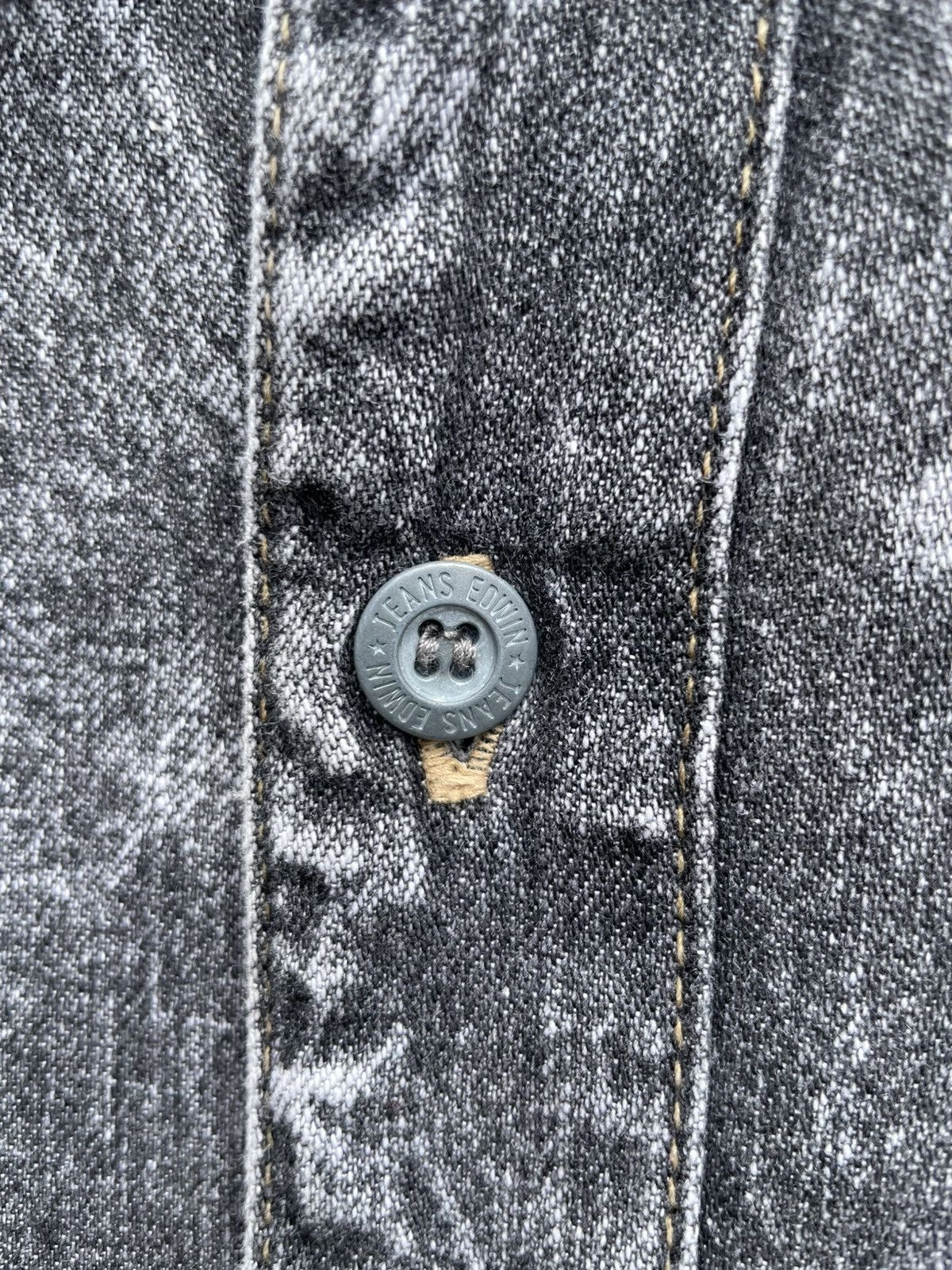 Japanese Brand 🔥Accept Binding Offer🔥 Vintage Edwin Denim Jacket Size US L / EU 52-54 / 3 - 5 Thumbnail