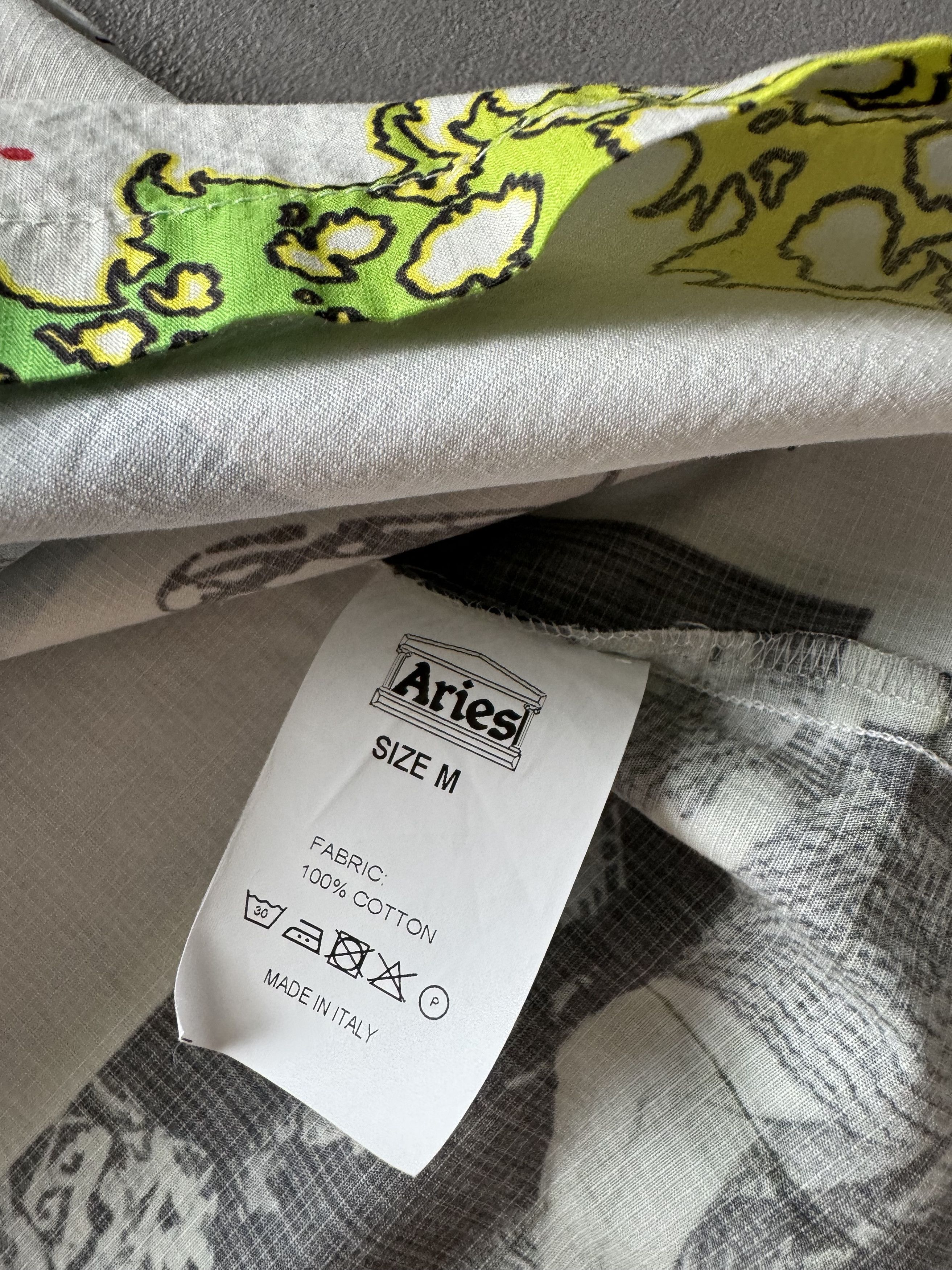 Aries Aries Camp Collar Multi Print Shirt, Size M Size US M / EU 48-50 / 2 - 7 Thumbnail