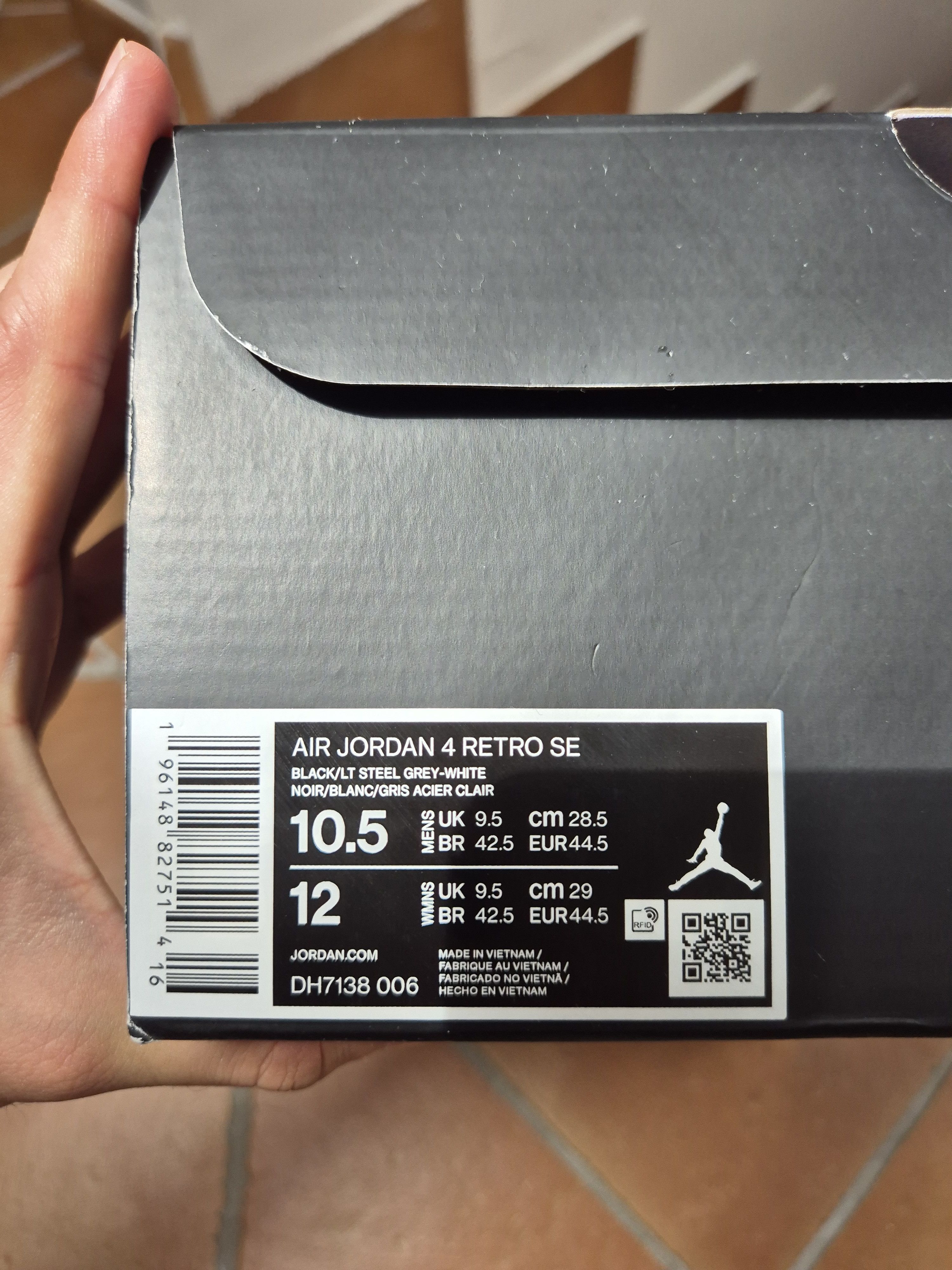 Jordan Brand Jordan 4 black canvas Size US 10 / EU 43 - 9 Thumbnail