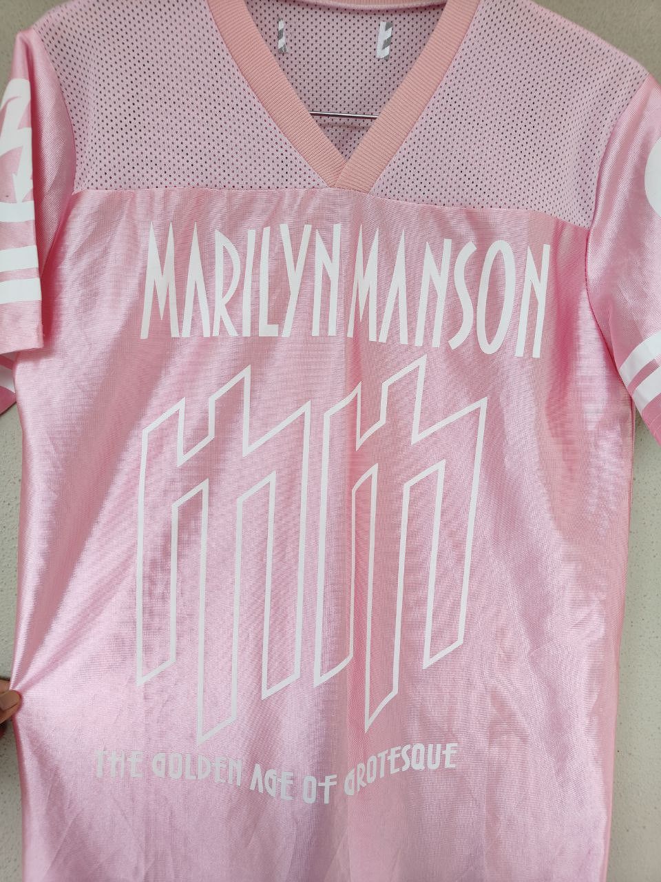 Band Tees Marylin Manson Band Jersey Size US M / EU 48-50 / 2 - 5 Thumbnail