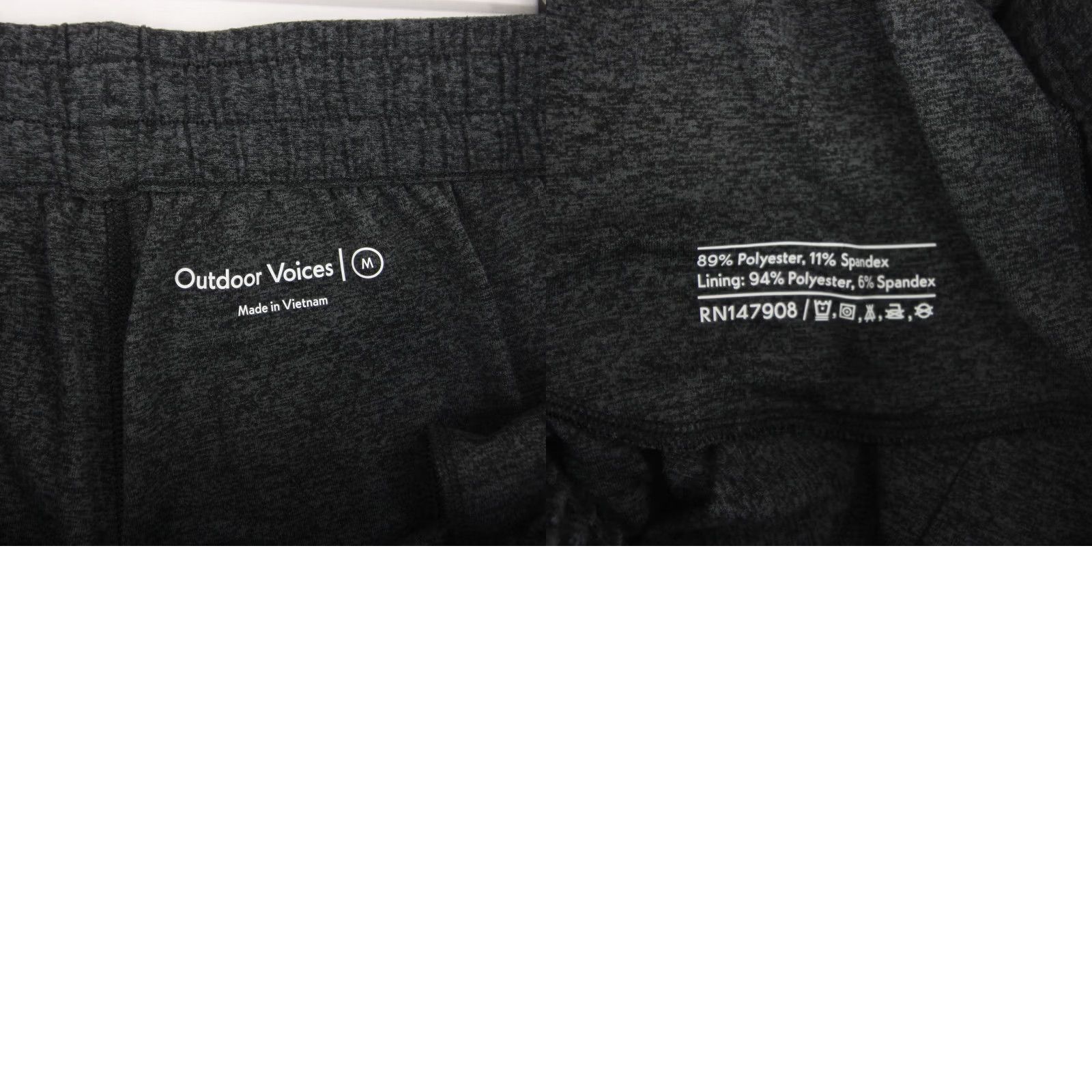 Outdoor Voices Outdoor Voices CloudKnit Joggers Mens M Gray Heather Lounge Sweatpants Active Size US 31 - 8 Thumbnail