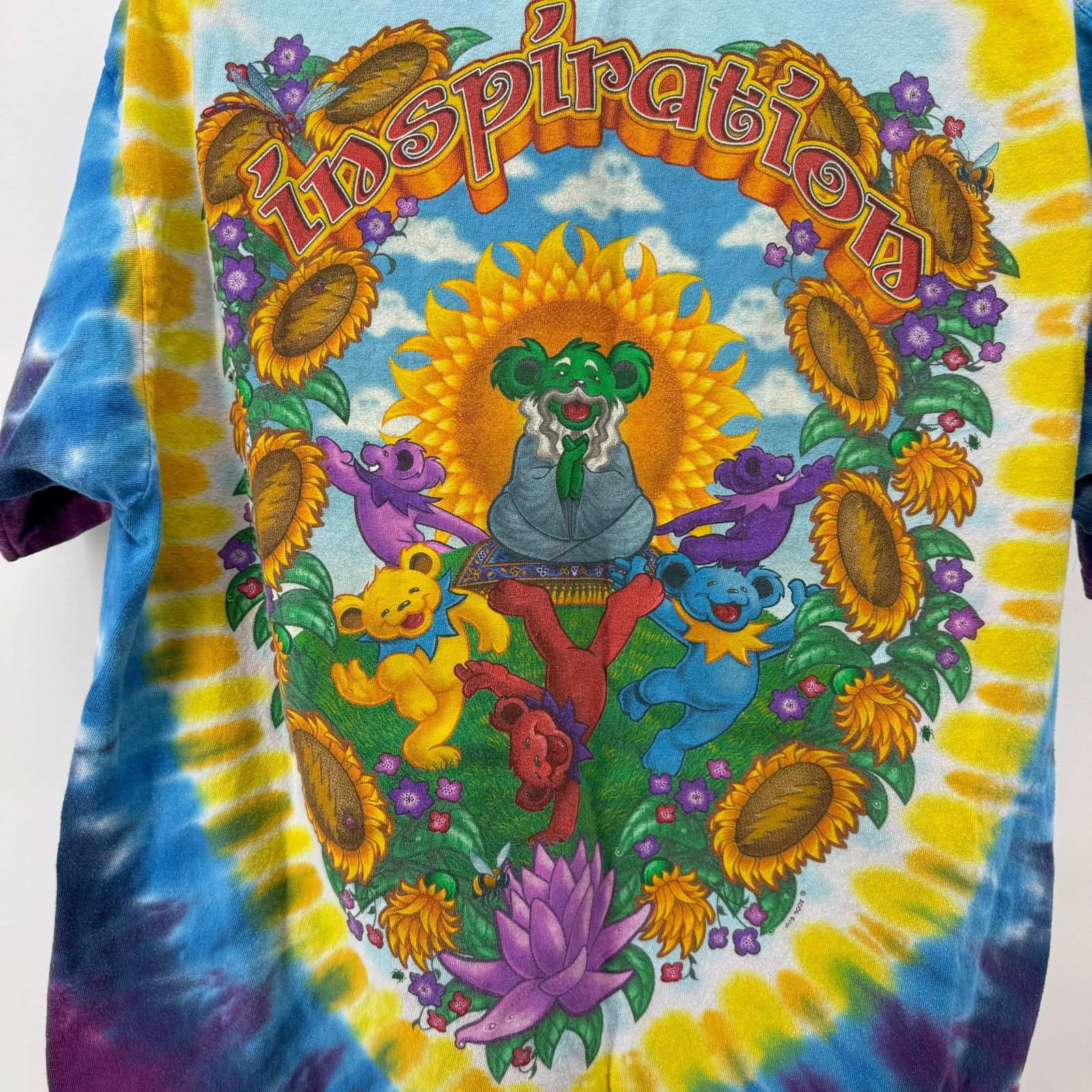 Liquid Blue Liquid Blue Grateful Dead Tie Dye T Shirt L Dancing Bears Size US L / EU 52-54 / 3 - 4 Thumbnail