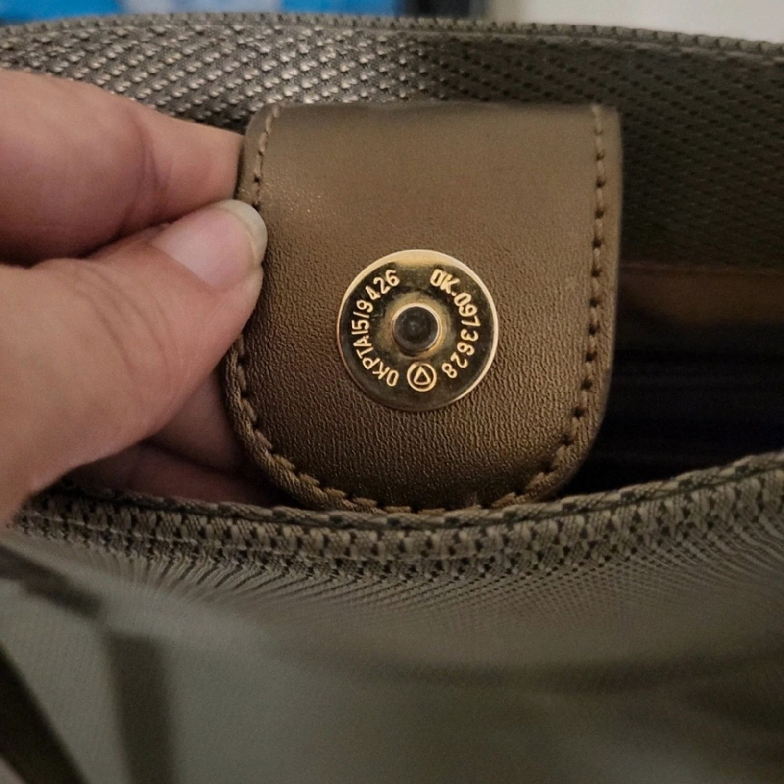 Diane von Furstenberg DVF Diane Von Furstenberg Tote Bag Olive Green and Brown Size ONE SIZE - 6 Thumbnail