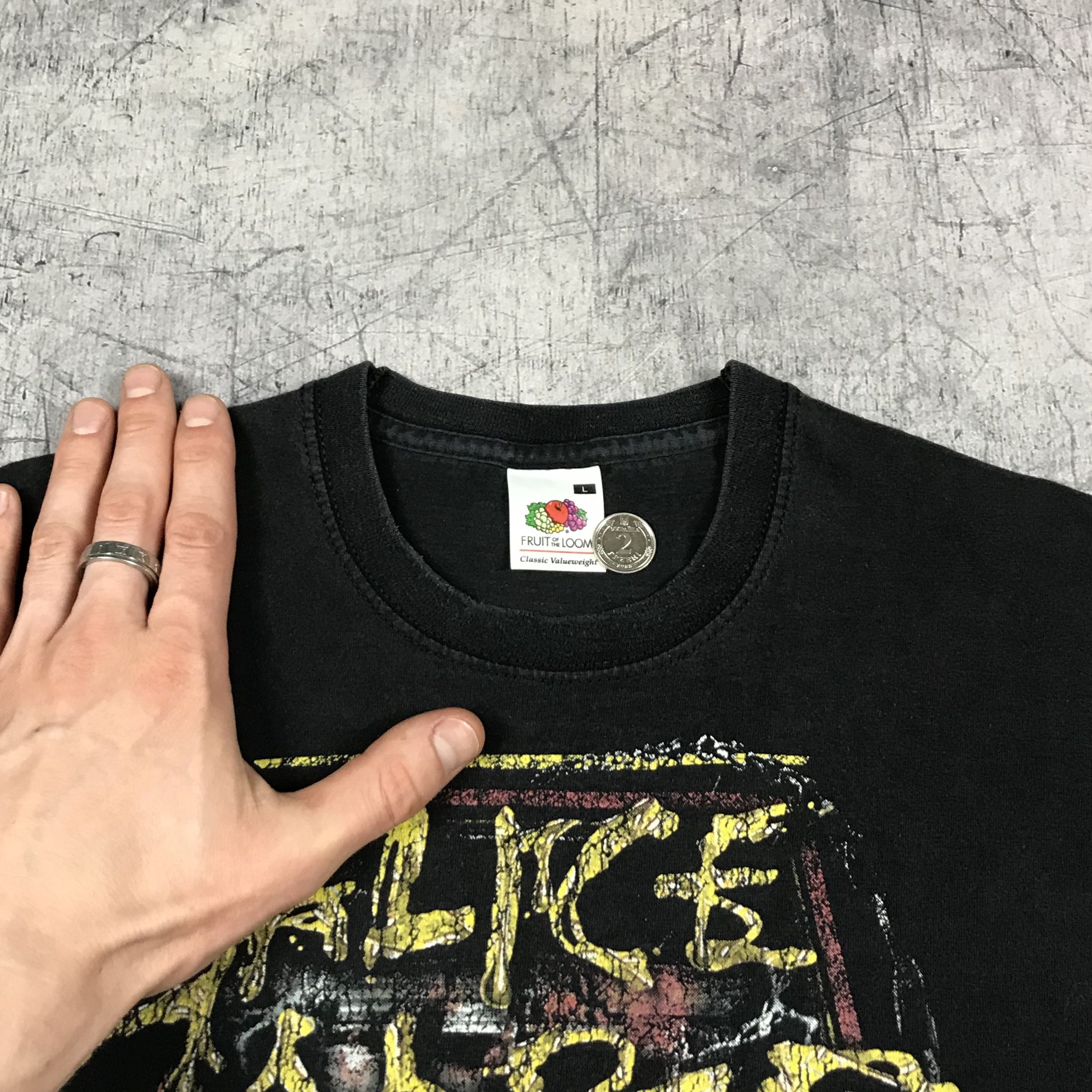 Band Tees Alice Cooper No More Nice Guy Tour Tee Size US L / EU 52-54 / 3 - 10 Thumbnail