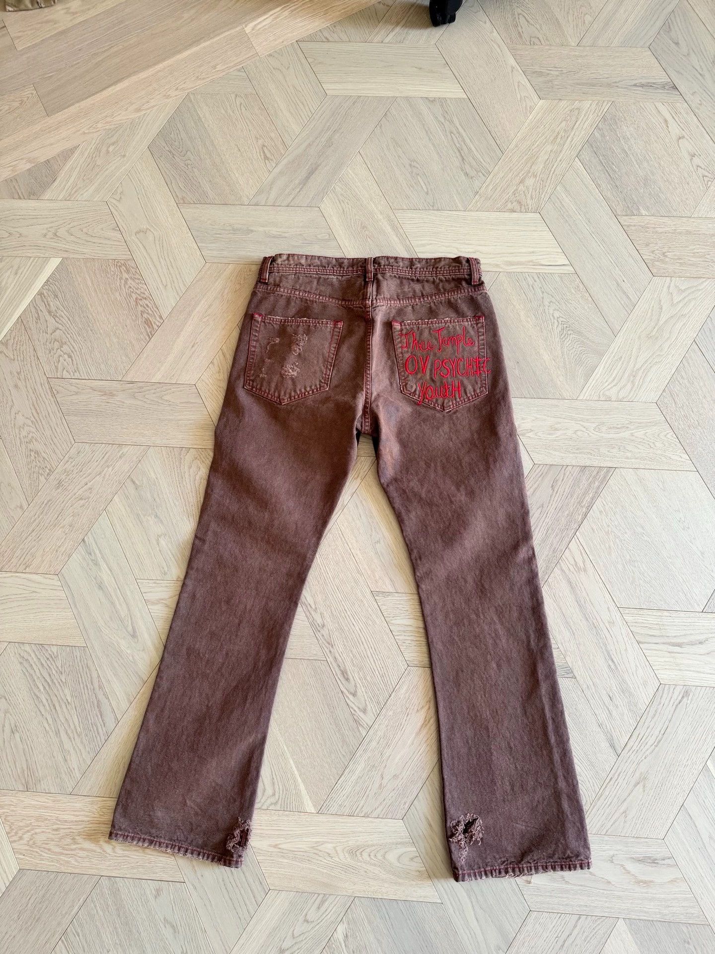 Enfants Riches Deprimes ERD23FW ブラウンジーンズ Enfants Riches Deprimes ERD23FW ブラウンジーンズ