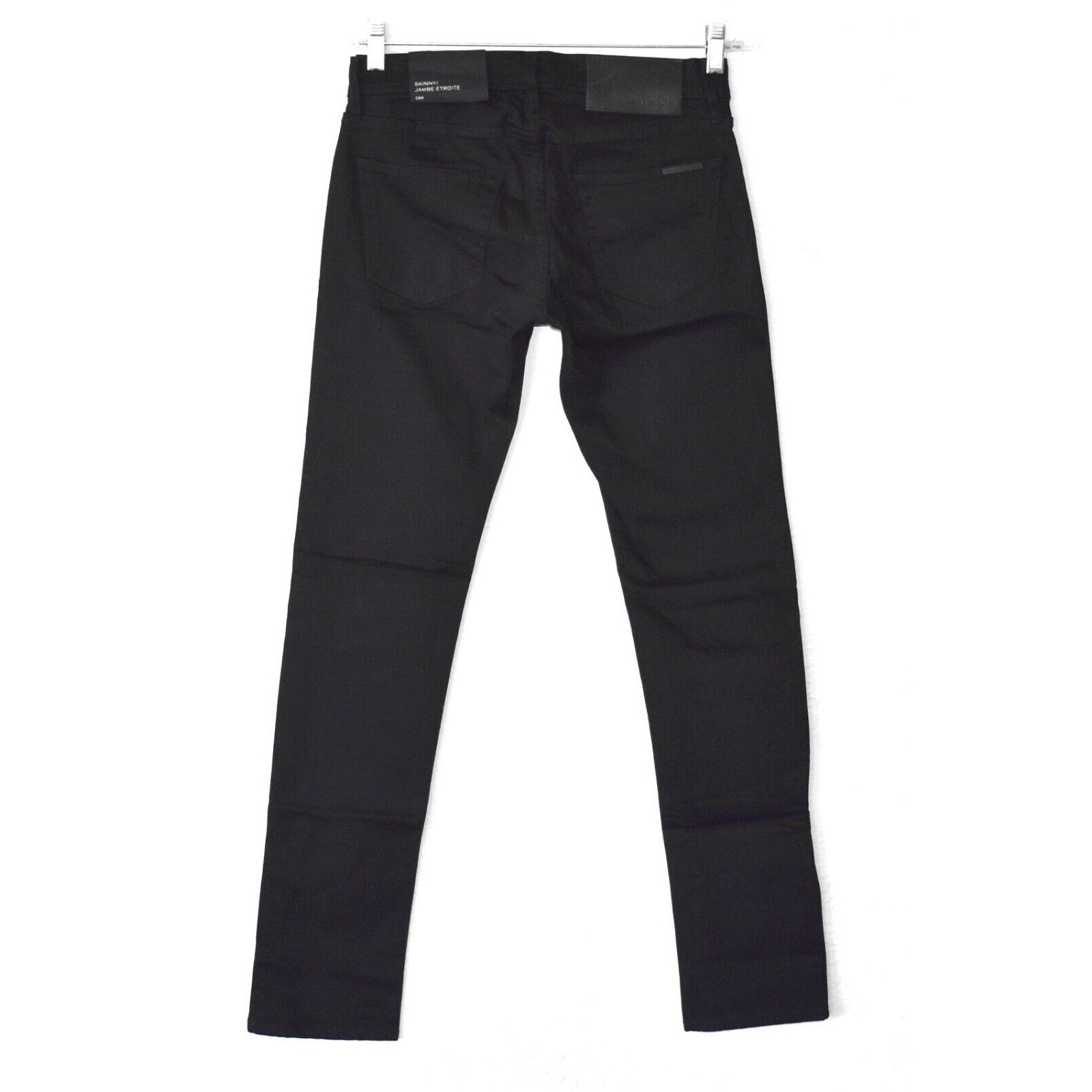 Armani Exchange B0 NWT ARMANI EXCHANGE Black Skinny Jambe Etroite Jeans 28 R Size 28" / US 6 / IT 42 - 3 Thumbnail