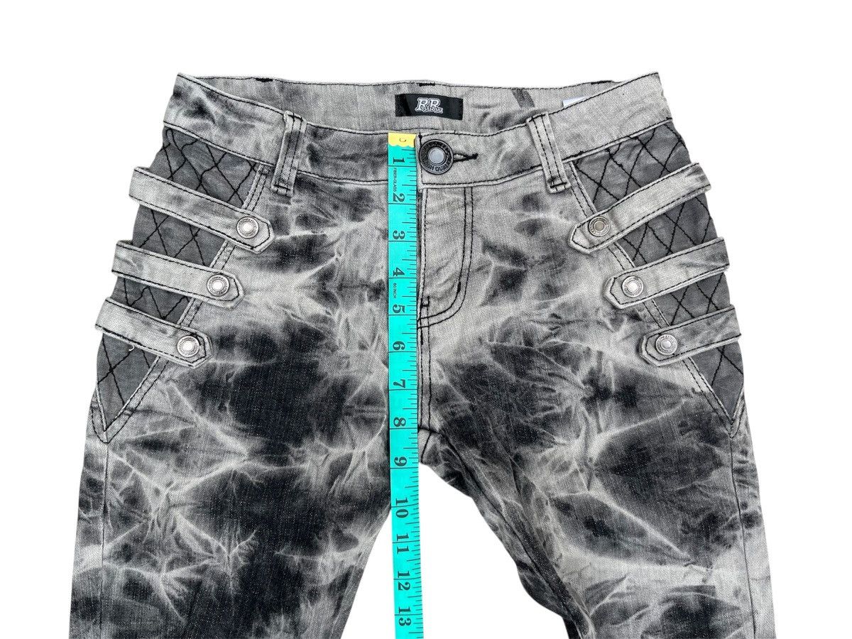 Hysteric Glamour RHU Punk Bondage Acid Wash Scretchable Slim Jeans Size US 26 / EU 42 - 16 Thumbnail