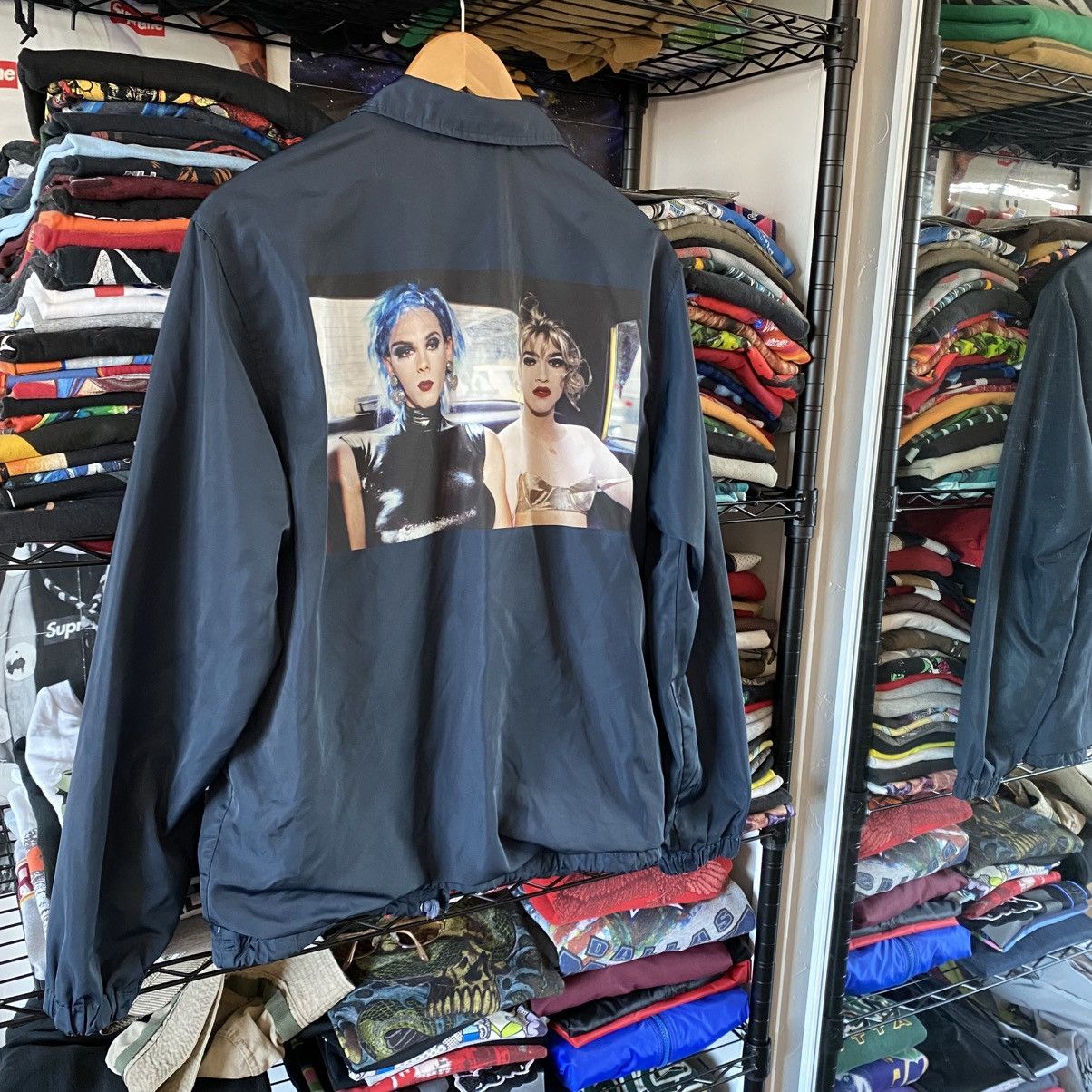 Supreme Supreme Nan Golden Jacket Nylon Windbreaker Navy Blue 2018 Size US M / EU 48-50 / 2 - 5 Thumbnail
