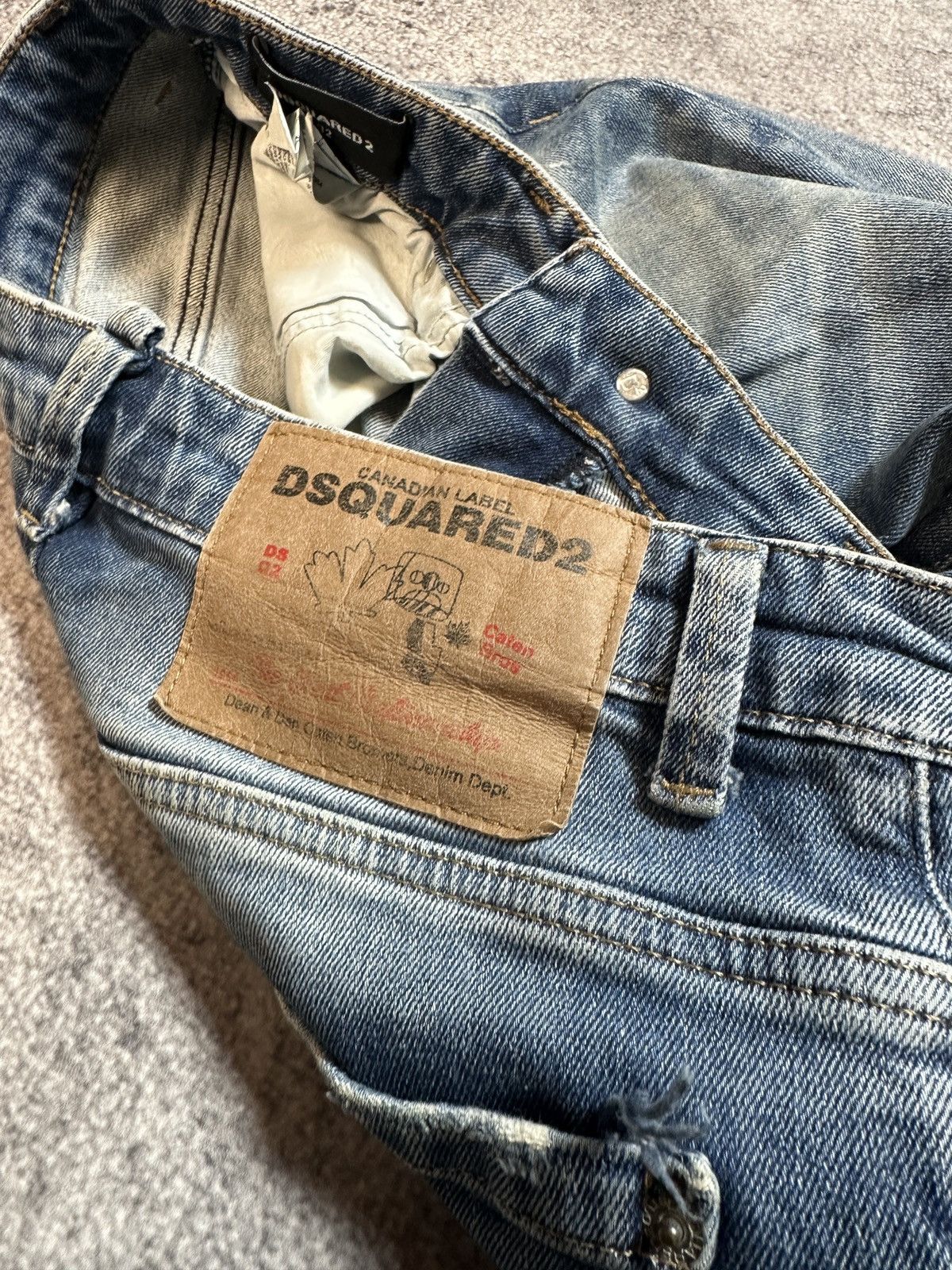 Dsquared2 Y2K dsquared2 jeans Distressed Style Streetwear M Rare Size US 32 / EU 48 - 6 Thumbnail