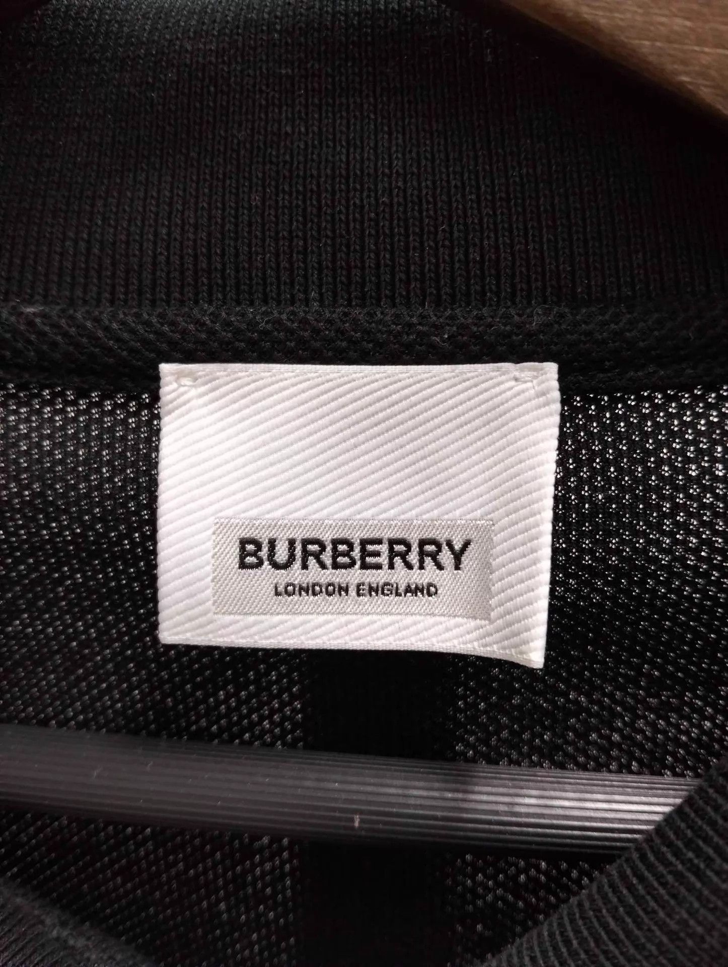 Burberry BURBERRY Black Longsleeve Polo Shirt XXL 95 New Size US XXL / EU 58 / 5 - 3 Thumbnail