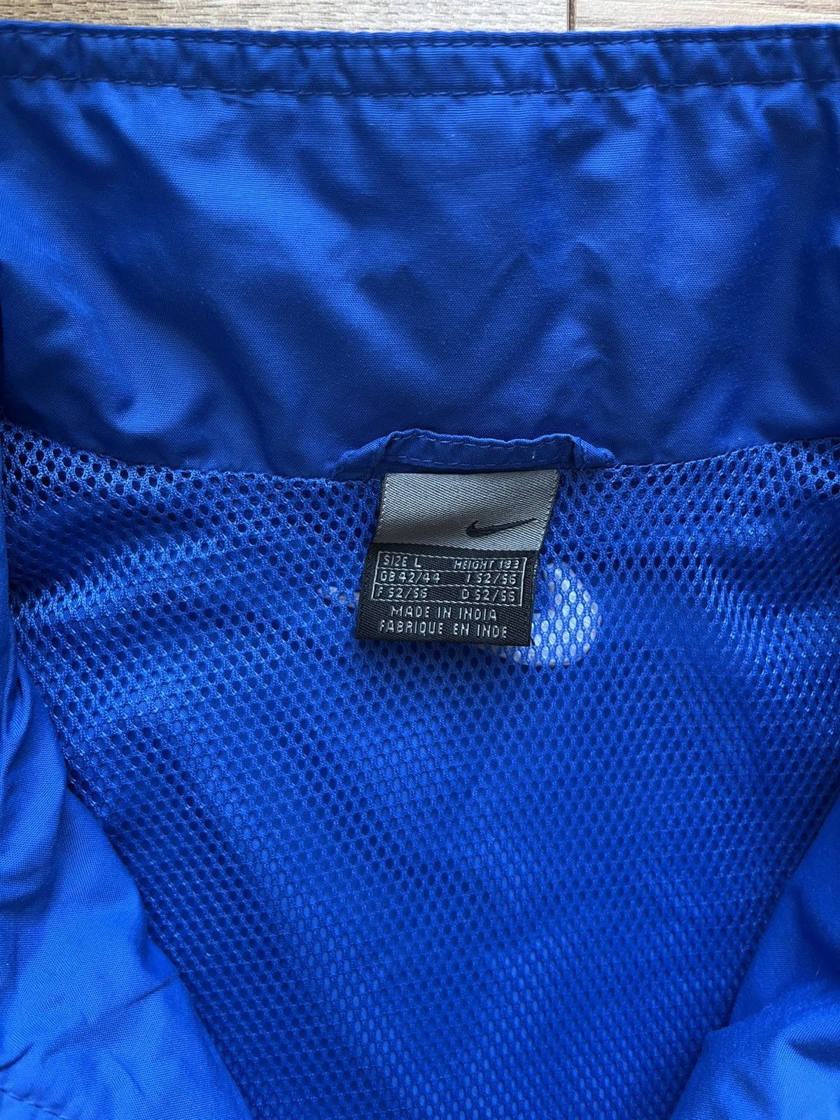 Nike 90’s NIKE TEAM RETRO SWOOSH LOGO Y2K VINTAGE TRACK JACKET Size US L / EU 52-54 / 3 - 3 Thumbnail