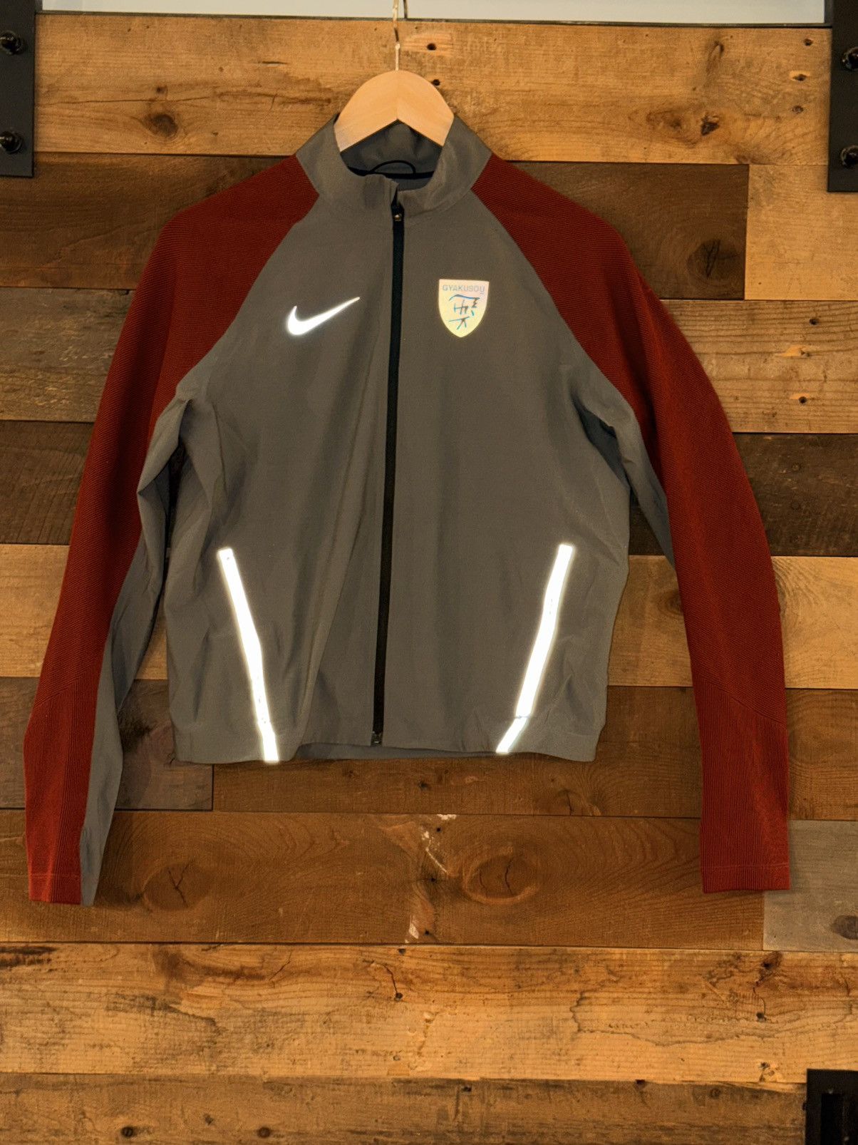 Nike Nike x Gyakusou Shield Running Jacket Size L / US 10 / IT 46 - 1 Thumbnail