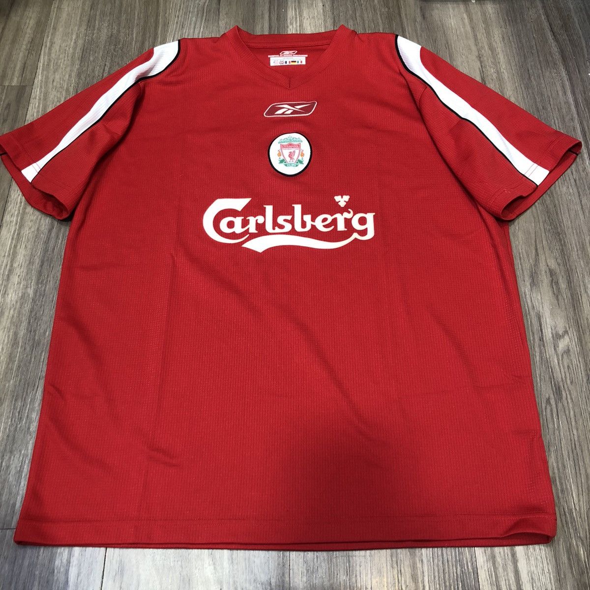 Reebok Liverpool 2000s training jersey Size US M / EU 48-50 / 2 - 1 Thumbnail