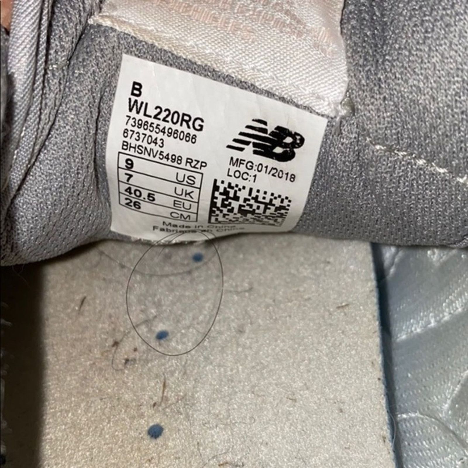 New Balance New Balance Gray Fashion Sneakers | Sz 9 Size US 9 / IT 39 - 5 Thumbnail