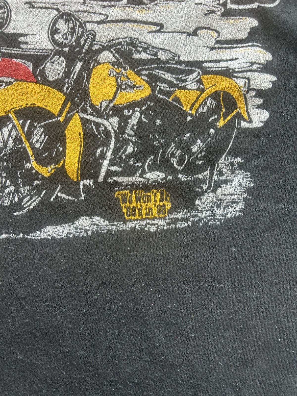 Harley Davidson × Vintage Vintage 80s Harley Davidson Rendezvous Graphic Tee Size US M / EU 48-50 / 2 - 4 Thumbnail