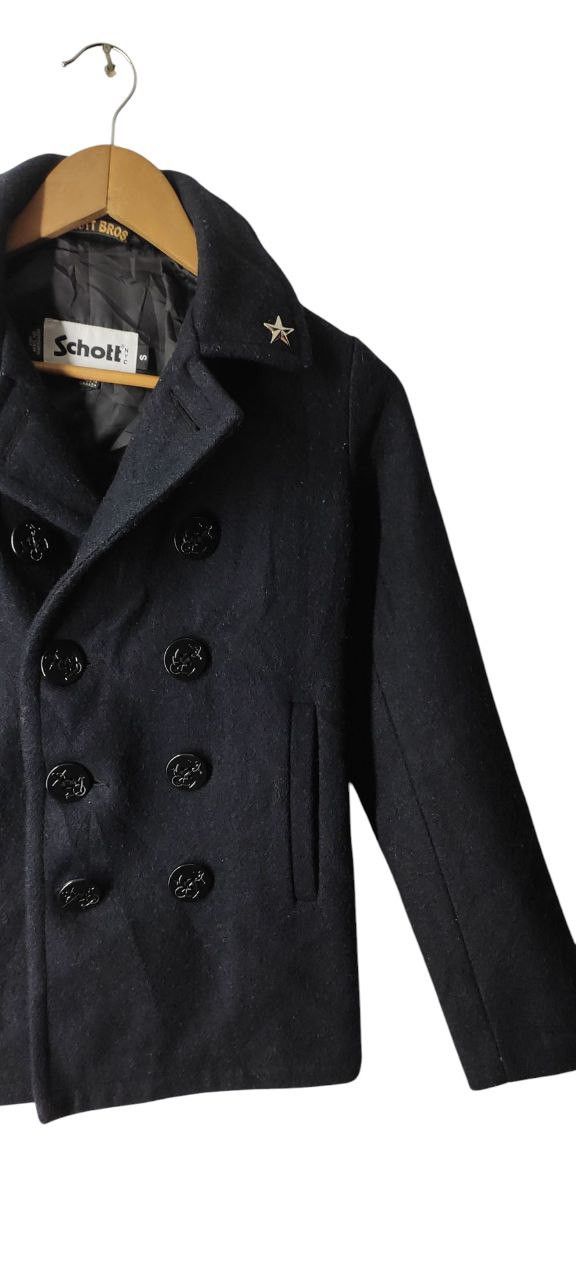 Schott VINTAGE SCHOTT PEACOAT DOUBLE BREAST JACKET Size S / US 4 / IT 40 - 2 Thumbnail