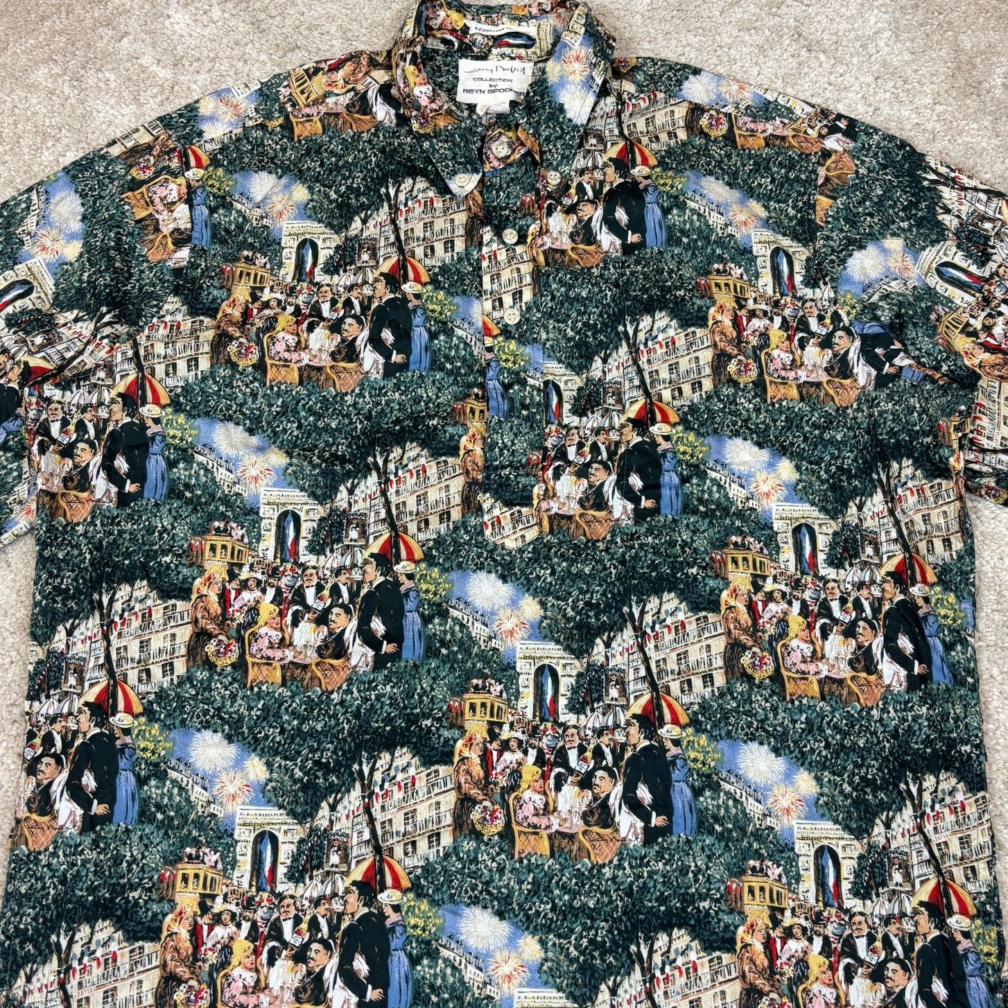 Reyn Spooner Reyn Spooner Guy Bulut Egyptian Cotton Aloha Shirt Large Size US L / EU 52-54 / 3 - 2 Thumbnail