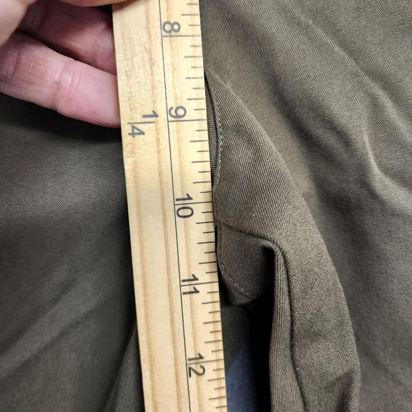 Old Navy VINTAGE Old Navy Pants Womens 12 Petite Brown High Rise Pixie Skinny Stretch Office Pixie Womens 12 Petite Brown High Rise Skinny Stretch Office Size 34" / US 12 / IT 48 - 6 Thumbnail