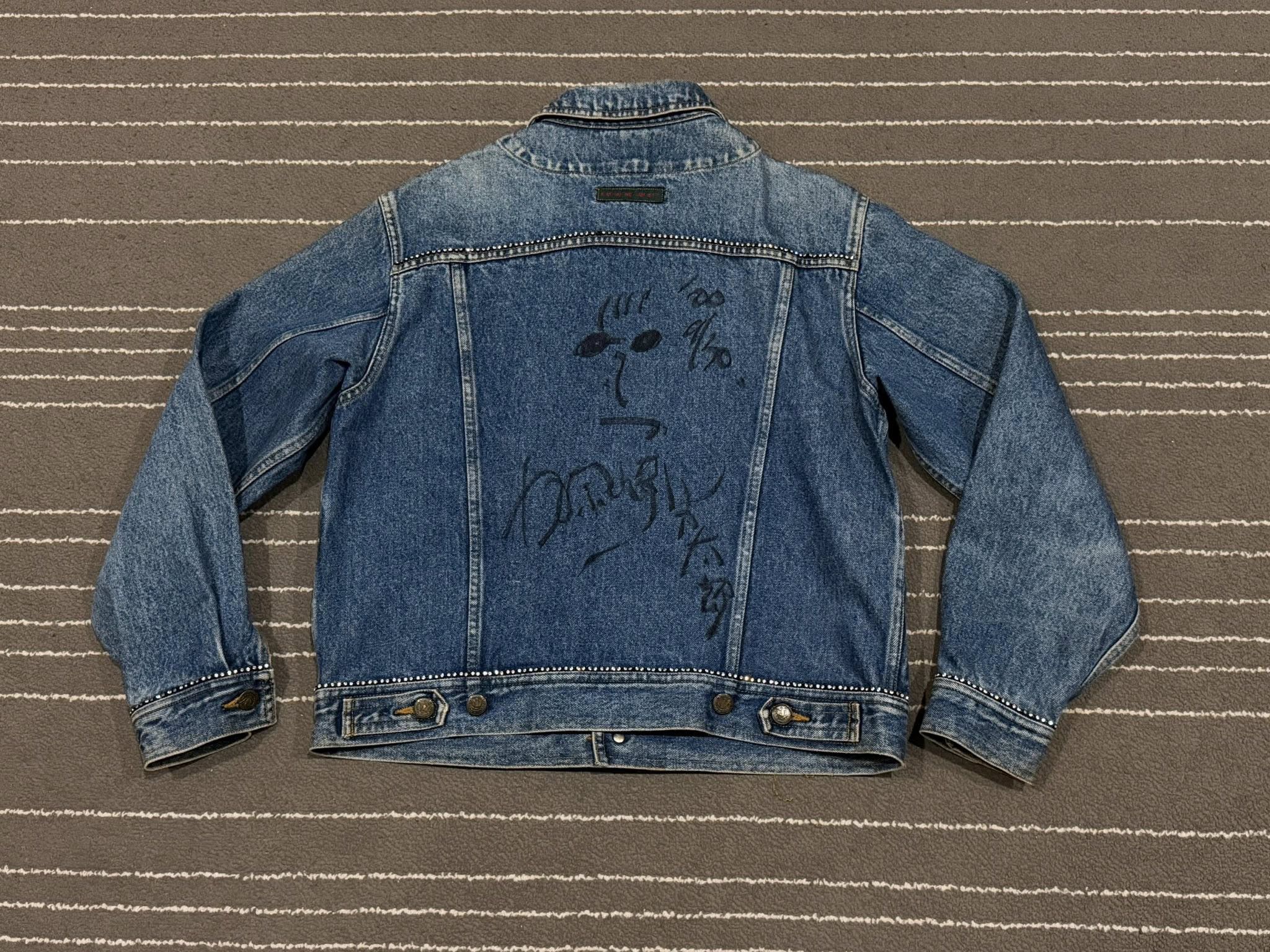 Katharine Hamnett London KATHARINE HAMNETT vintage denim jacket S 2257 Size S / US 4 / IT 40 - 4 Thumbnail