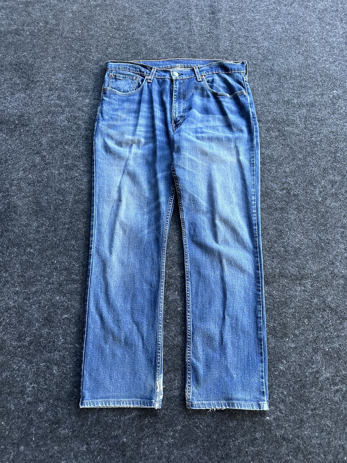 Levis 514 Y2k Mexico Distressed Denim D481