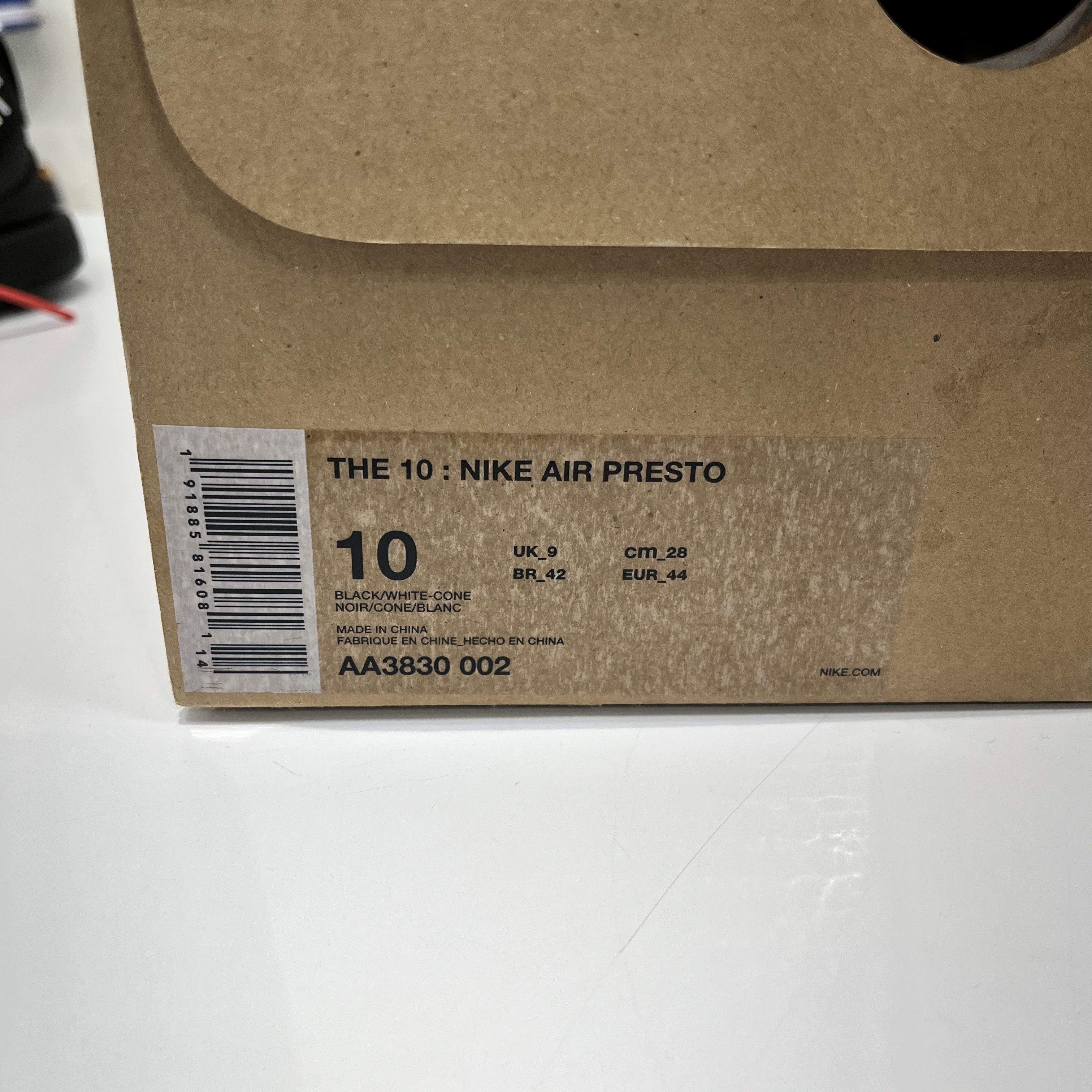 Nike × Off-White Nike Air Presto x Off-White Black (2018) Size US 10 / EU 43 - 23 Thumbnail