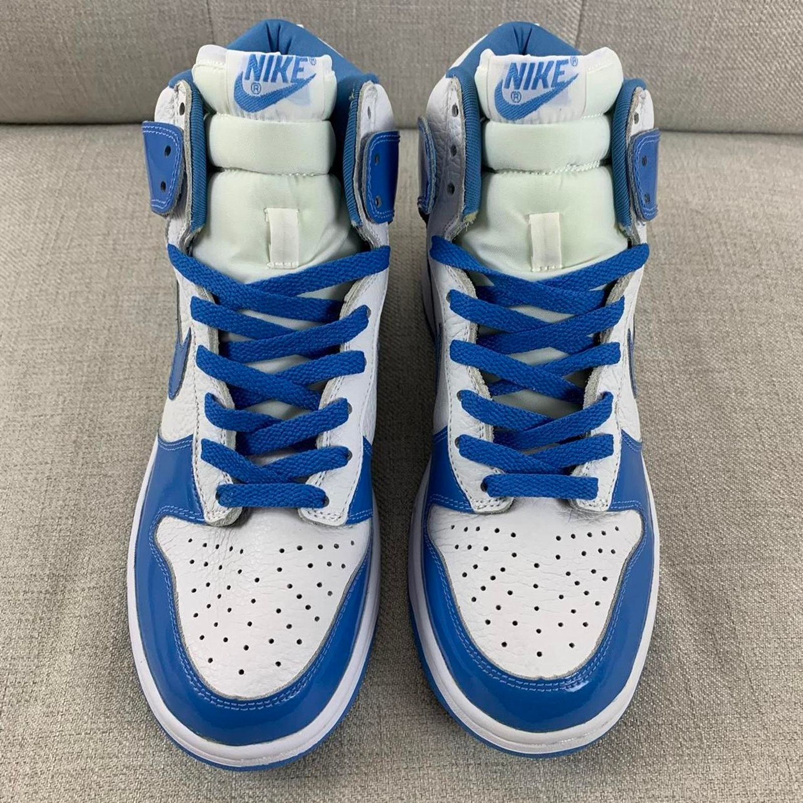 Nike 2001 Nike Dunk High “UNC” 8M Size US 8 / EU 41 - 3 Thumbnail